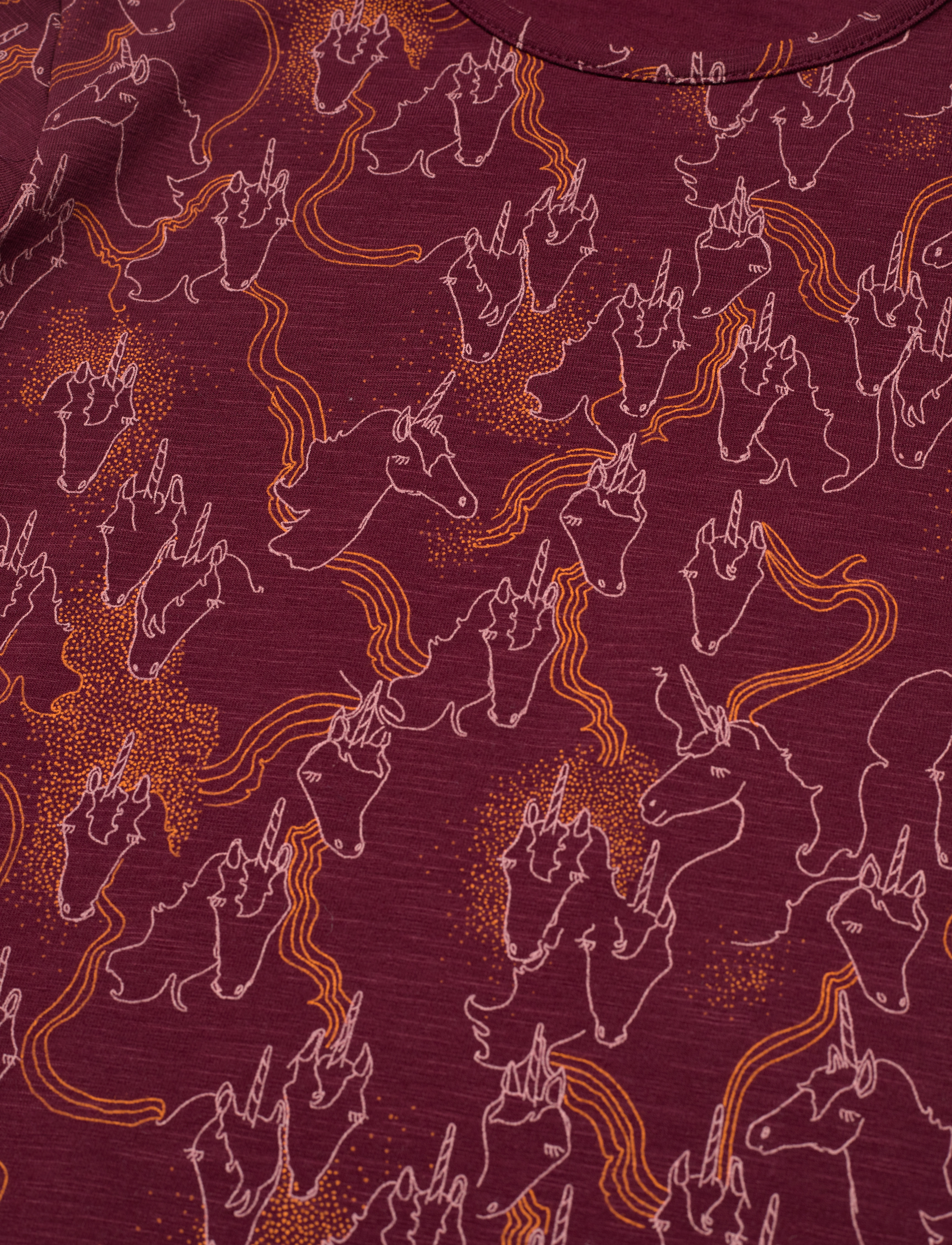 Soft Gallery - SGBella Magicorn LS Tee - tawny port - 3
