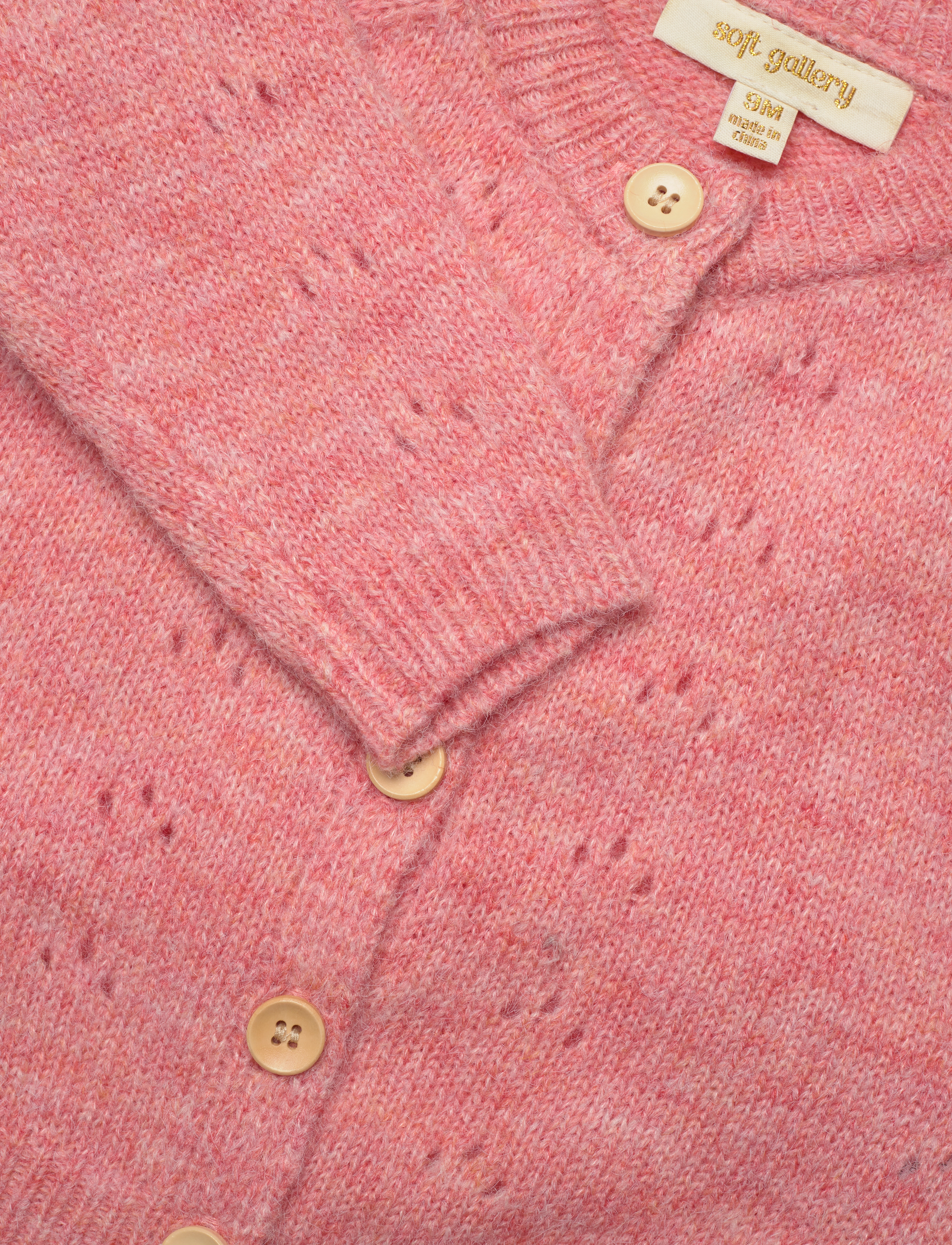 Soft Gallery - SGJo Needledrop cardigan - crabapple - 2