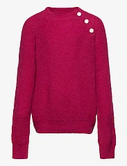 Soft Gallery - SGKiki knit Pullover - gensere - pink peacock - 0