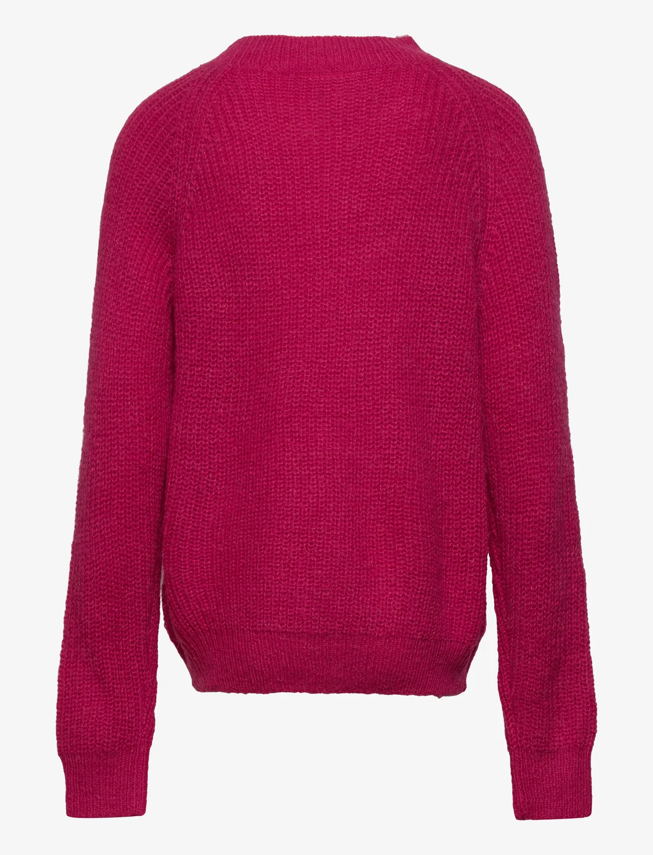 Soft Gallery - SGKiki knit Pullover - trøjer - pink peacock - 1