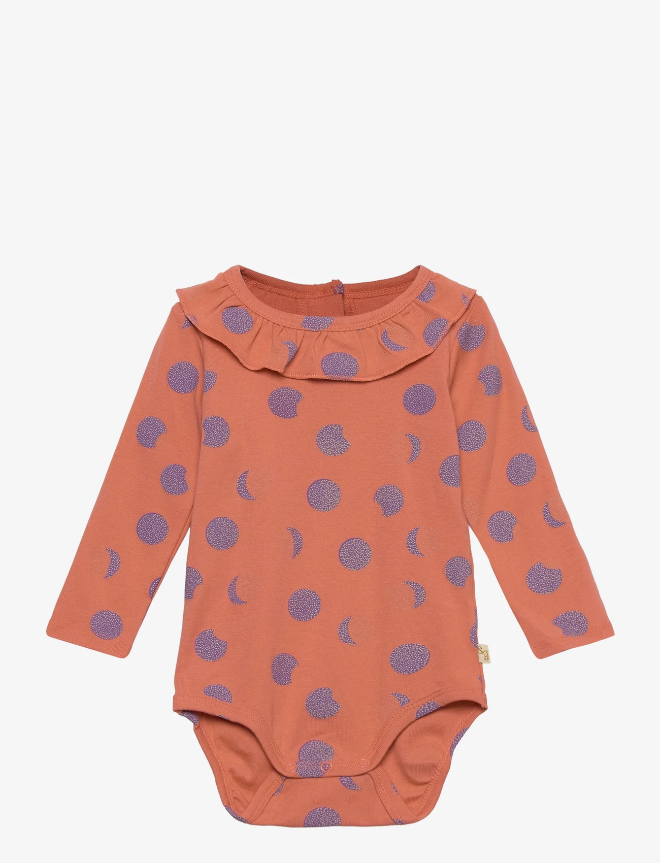 Soft Gallery - SGBize Dotty Moon LS body - long-sleeved bodies - crabapple - 0
