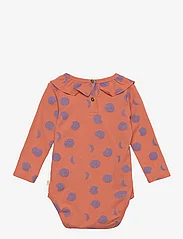 Soft Gallery - SGBize Dotty Moon LS body - long-sleeved bodies - crabapple - 1