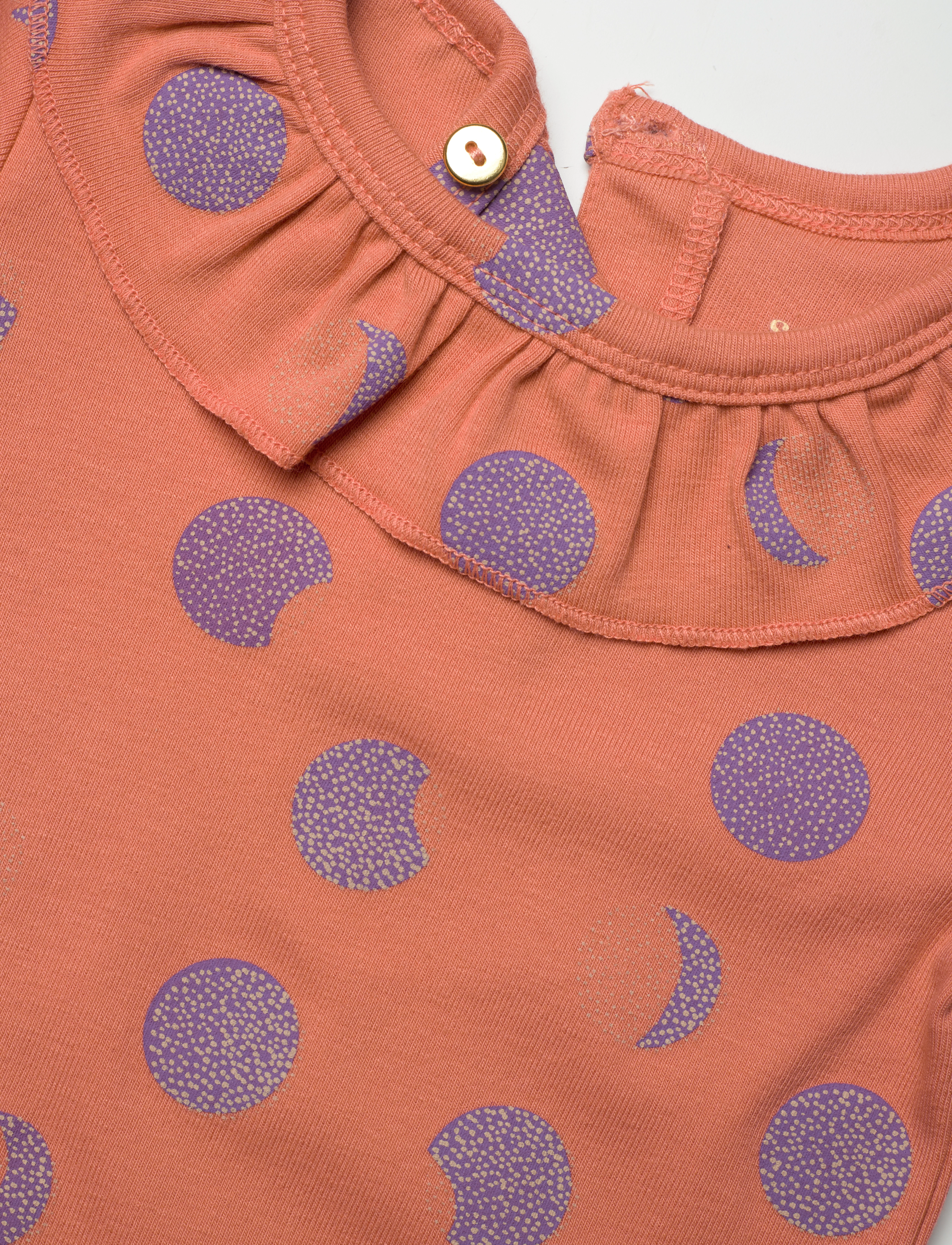 Soft Gallery - SGBize Dotty Moon LS body - crabapple - 3
