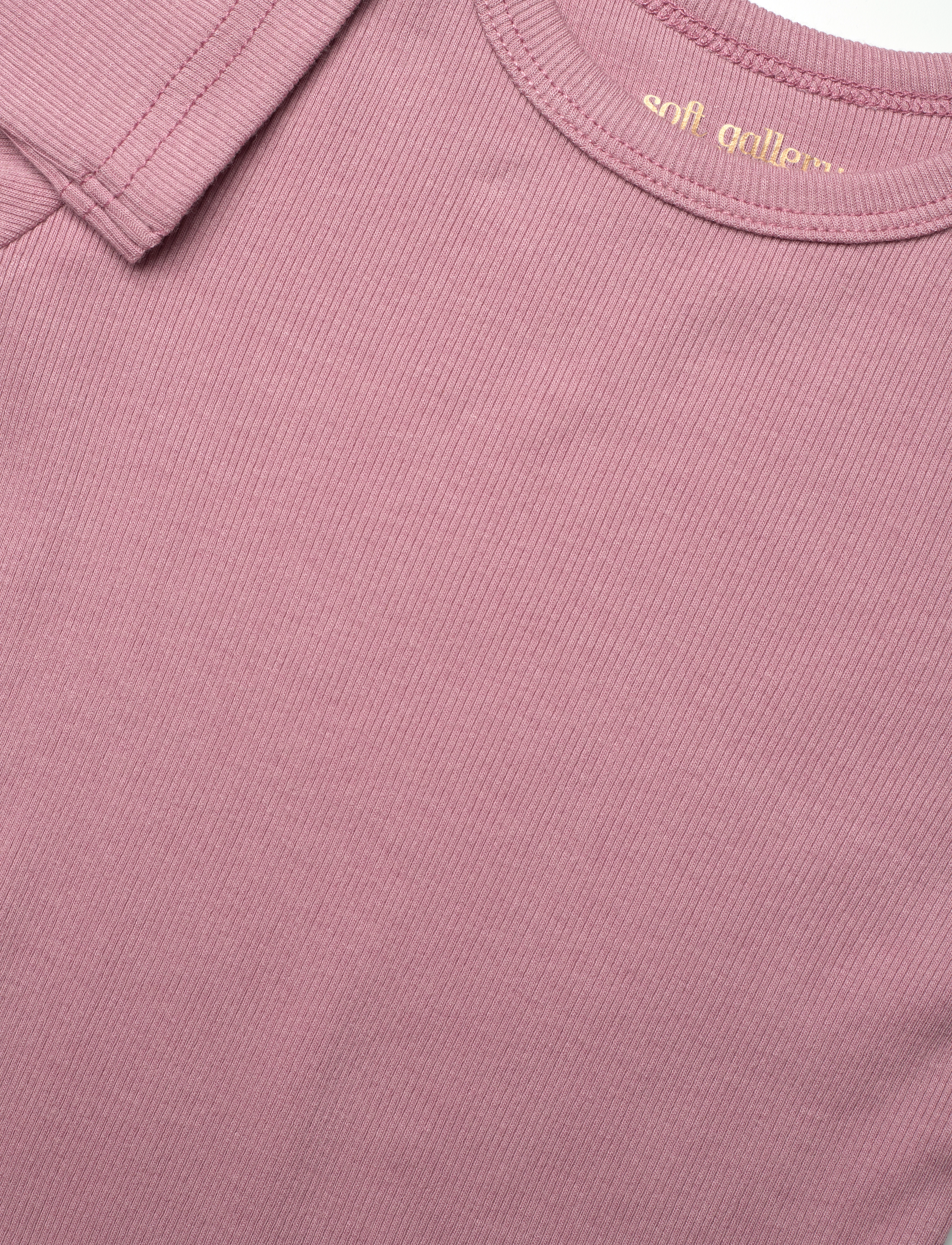 Soft Gallery - SGGalileo Rib LS body - lilas - 4