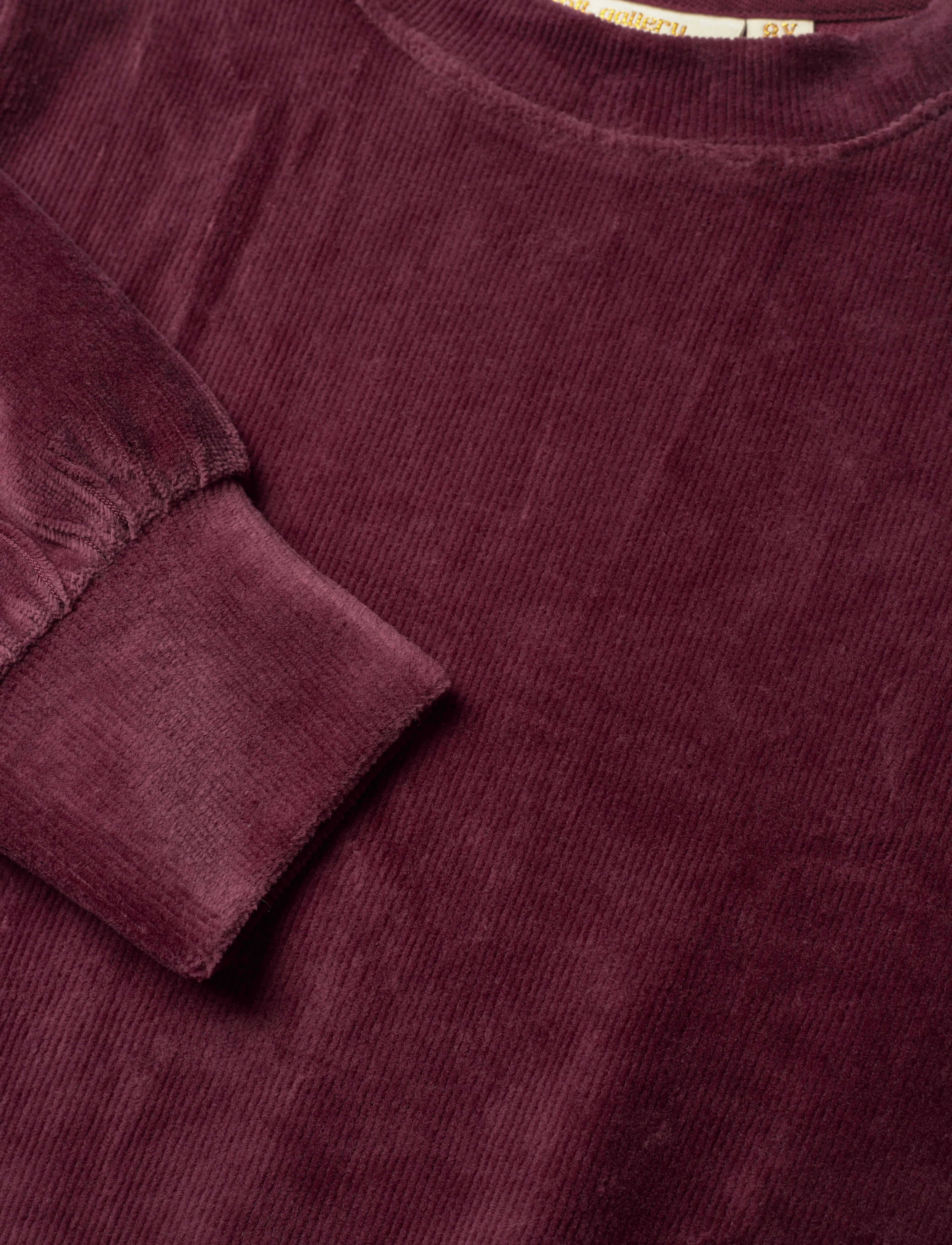 Soft Gallery - SGKayla Velvet Rib Dress - tawny port - 3
