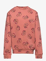 Soft Gallery - SGBaptiste OK Sweatshirt - medvilniniai megztiniai ir džemperiai su gobtuvu - crabapple - 0