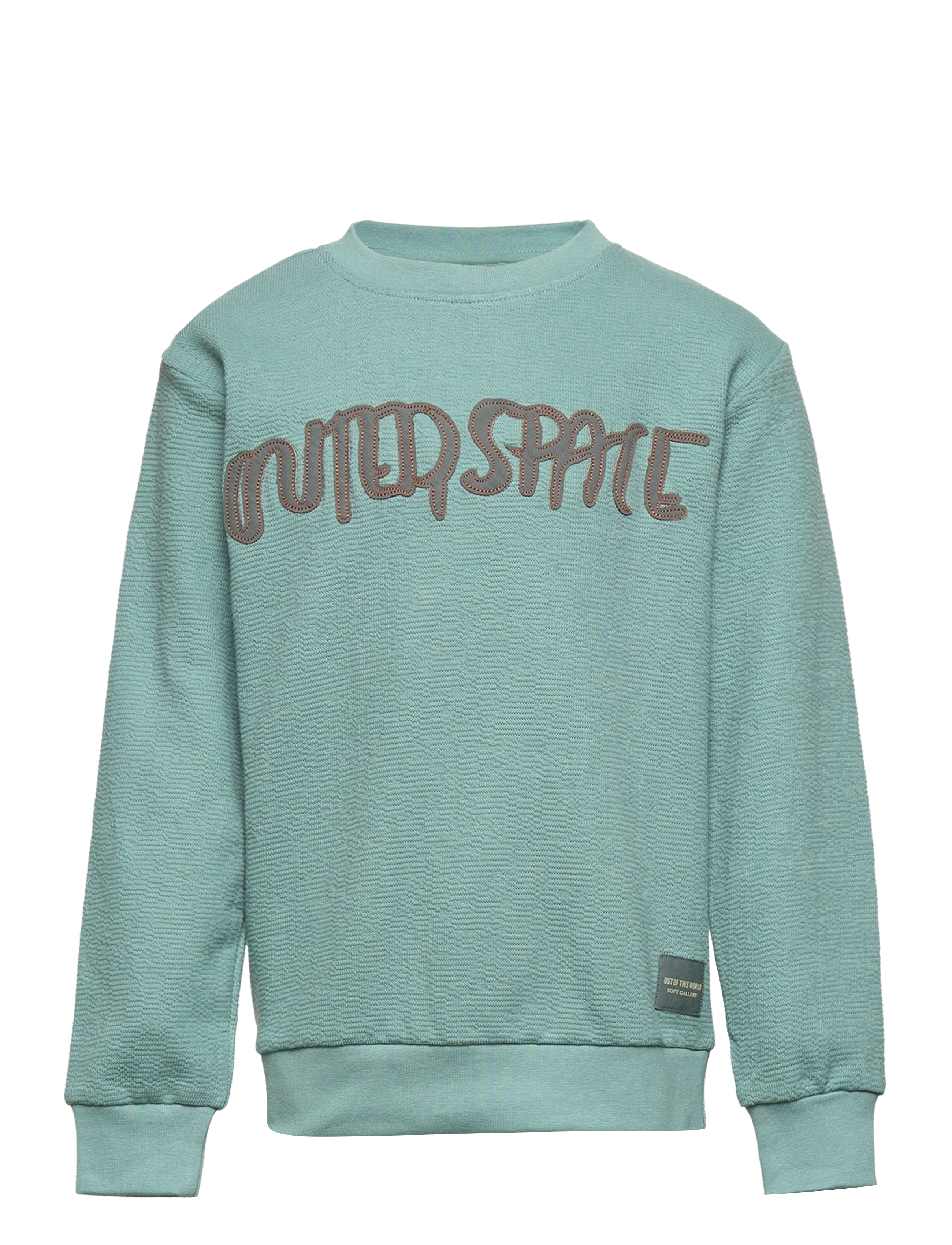 Soft Gallery - SGKonrad Structure Sweatshirt - mineral blue - 0
