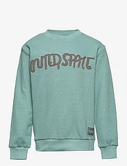 Soft Gallery - SGKonrad Structure Sweatshirt - sweatshirts & hoodies - mineral blue - 0