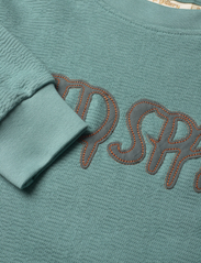 Soft Gallery - SGKonrad Structure Sweatshirt - sweatshirts & hættetrøjer - mineral blue - 2