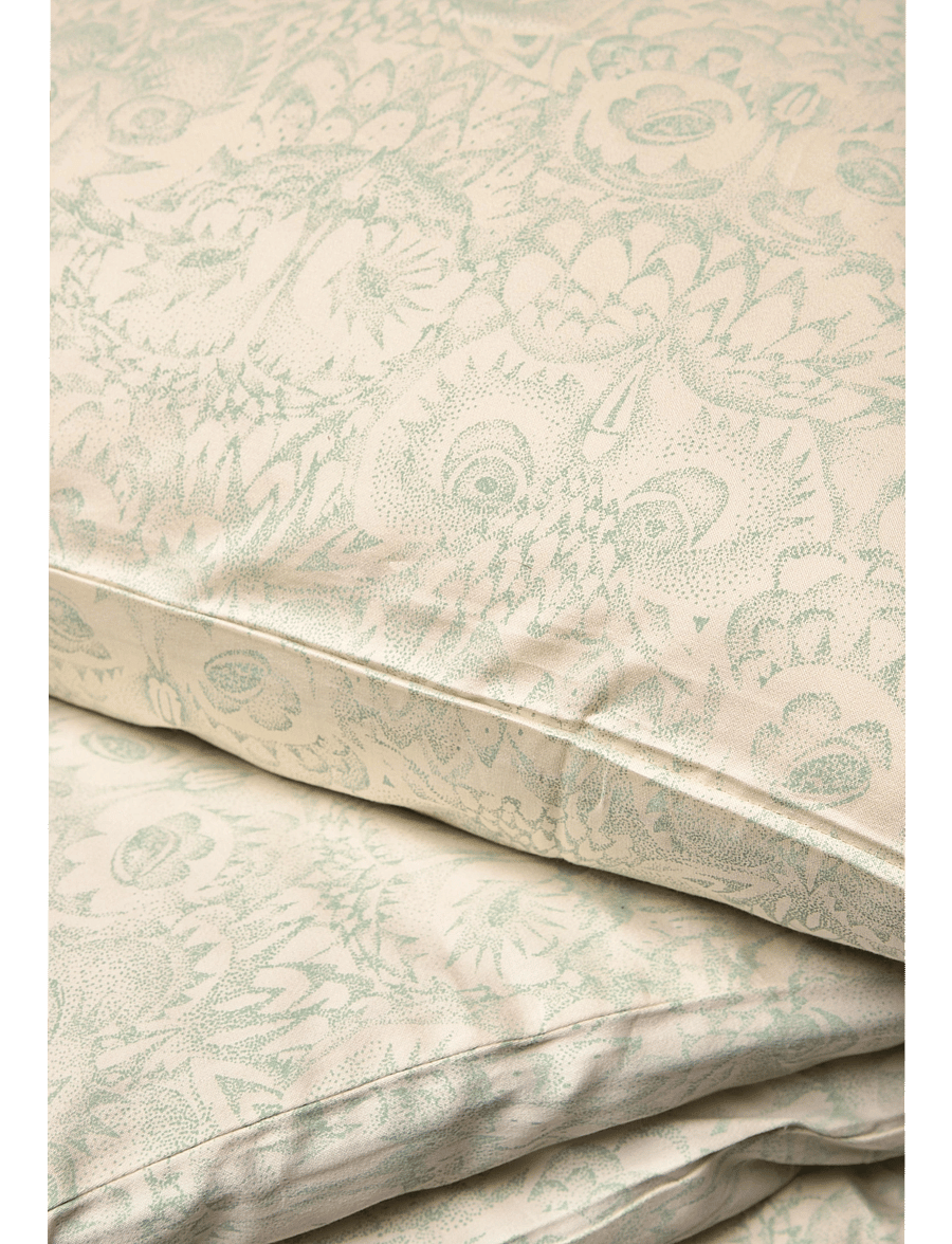 Soft Gallery - SGBed Linen Adult Pastelowl - harbor gray - 1