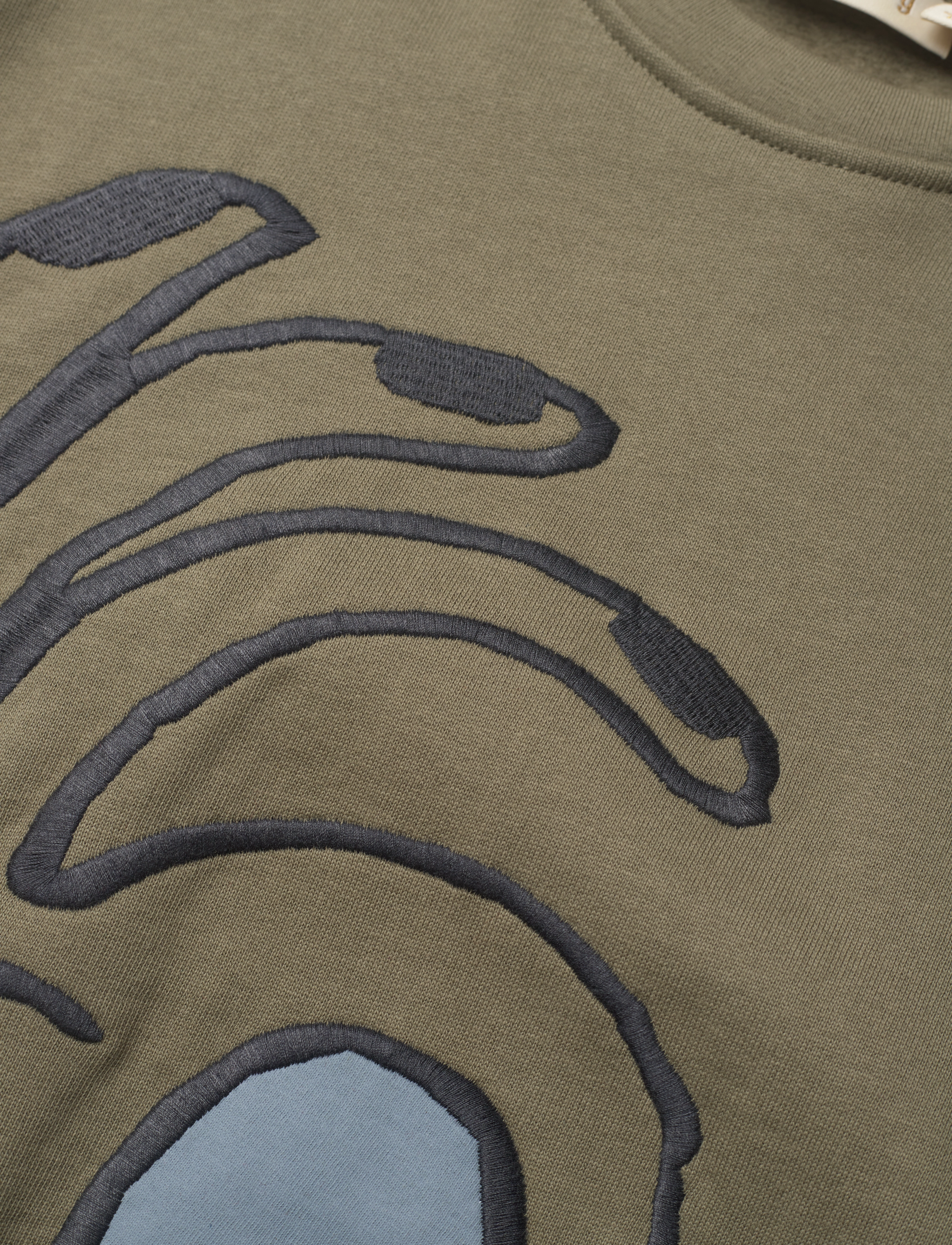 Soft Gallery - SGBaptiste Cool Sweatshirt - deep lichen green - 2