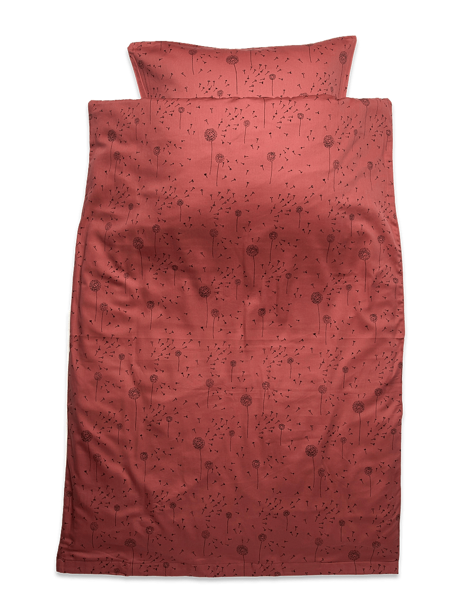 Soft Gallery - SGBed Linen Junior Dandelion - schlafen - brick dust - 0