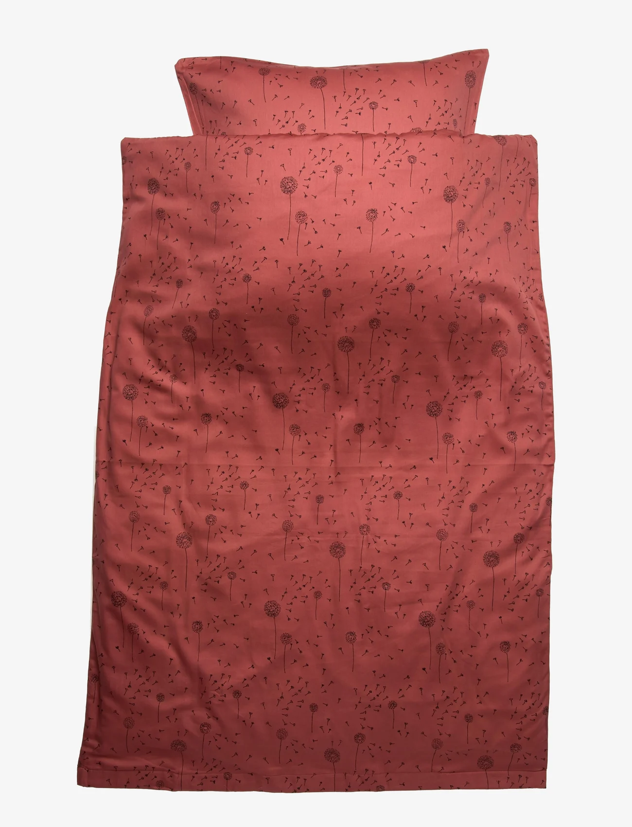 Soft Gallery - SGBed Linen Baby Dandelion - sängkläder - brick dust - 0