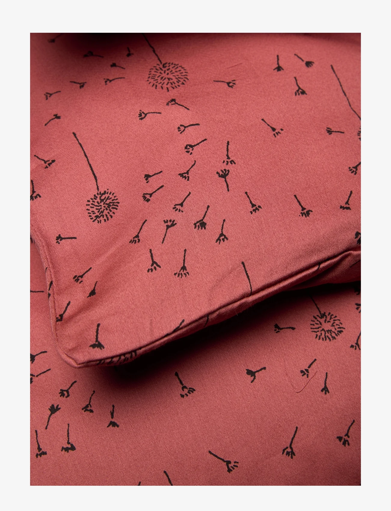Soft Gallery - SGBed Linen Adult Dandelion - sängkläder - brick dust - 1
