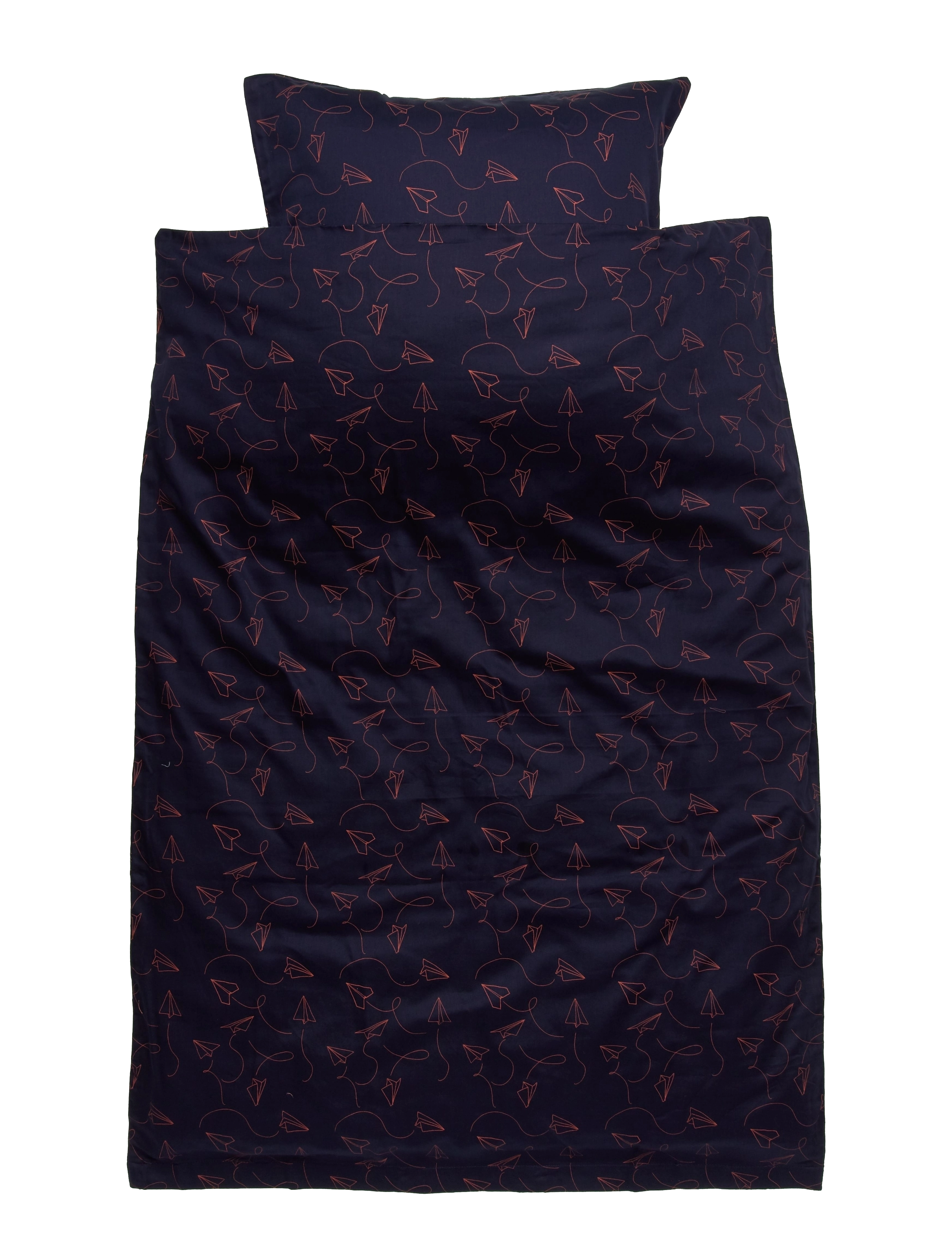 Soft Gallery SGBed Linen Baby Paper PLane - 4 for 3 - NIGHT SKY / black