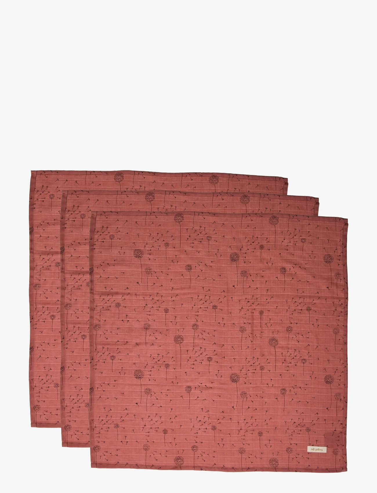 Soft Gallery - SGMuslin - Dandelion - mousselines - brick dust - 0