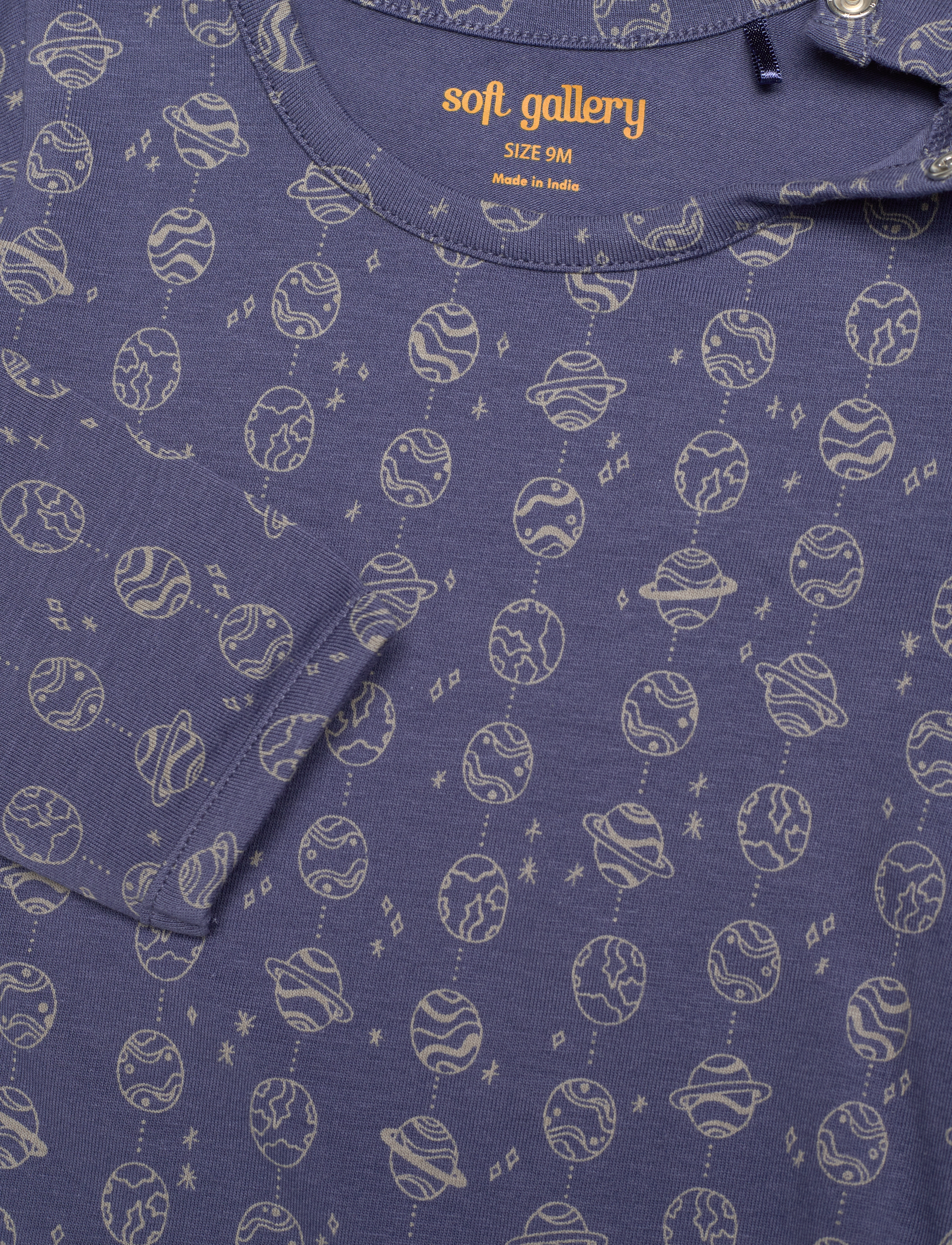 Soft Gallery - SGGalileo Planets LS body - blue indigo - 3