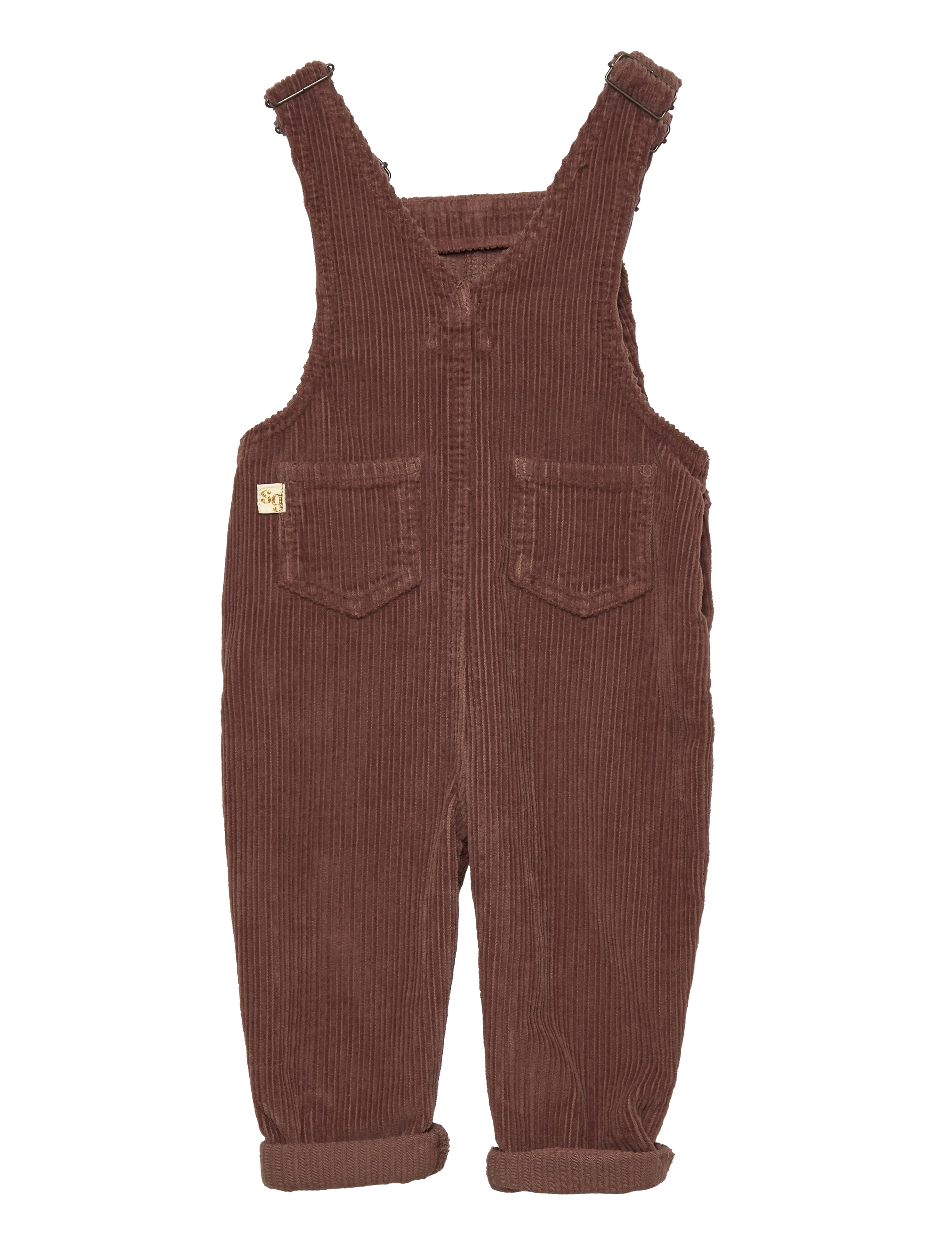 Soft Gallery - SGKarlo Corduroy Dungarees - Boys - cocoa brown - 1