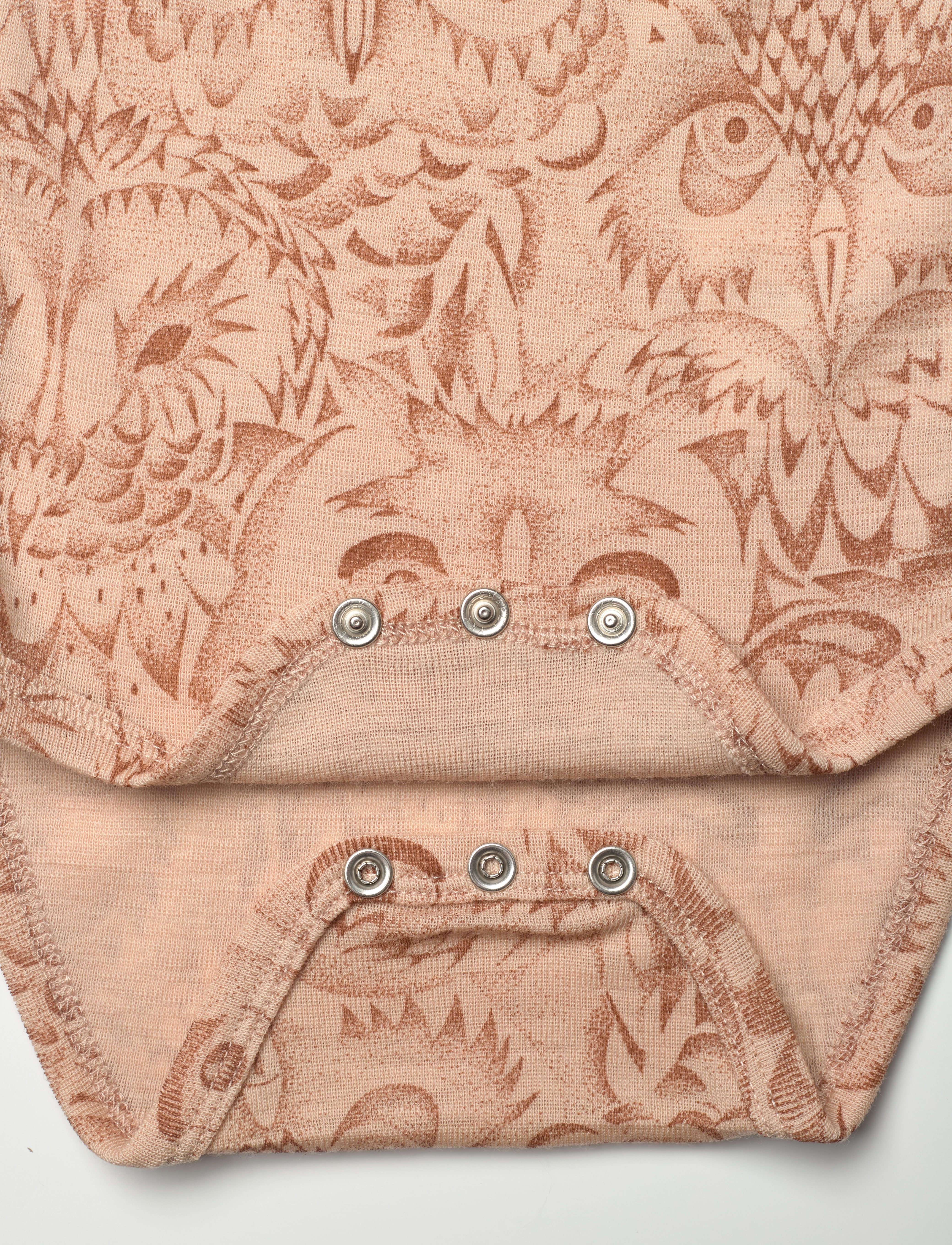 Soft Gallery - SGBob Hello Owl wool LS body - cuban sand - 4
