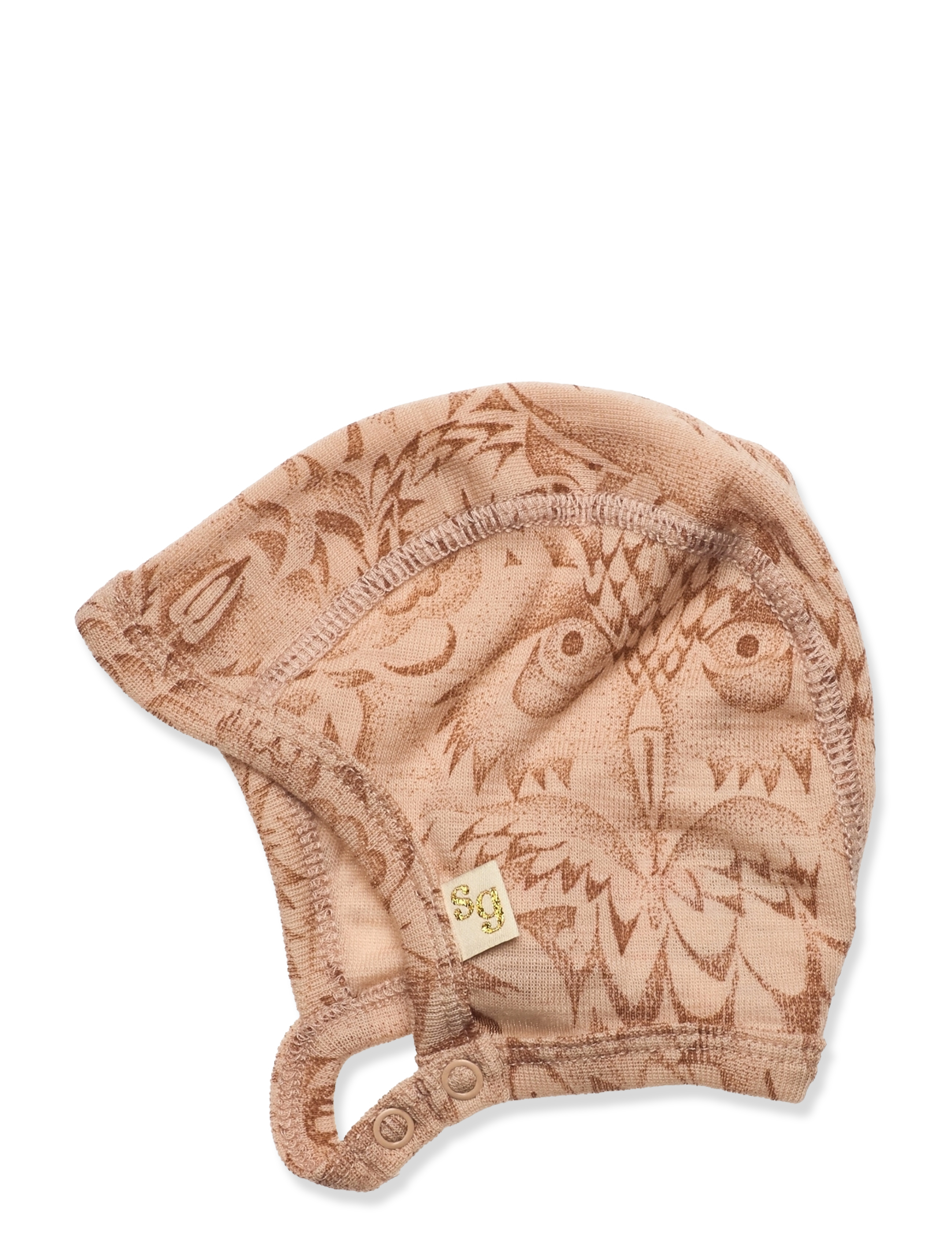 Soft Gallery - SGHattie Hello Owl wool Hat - cuban sand - 1