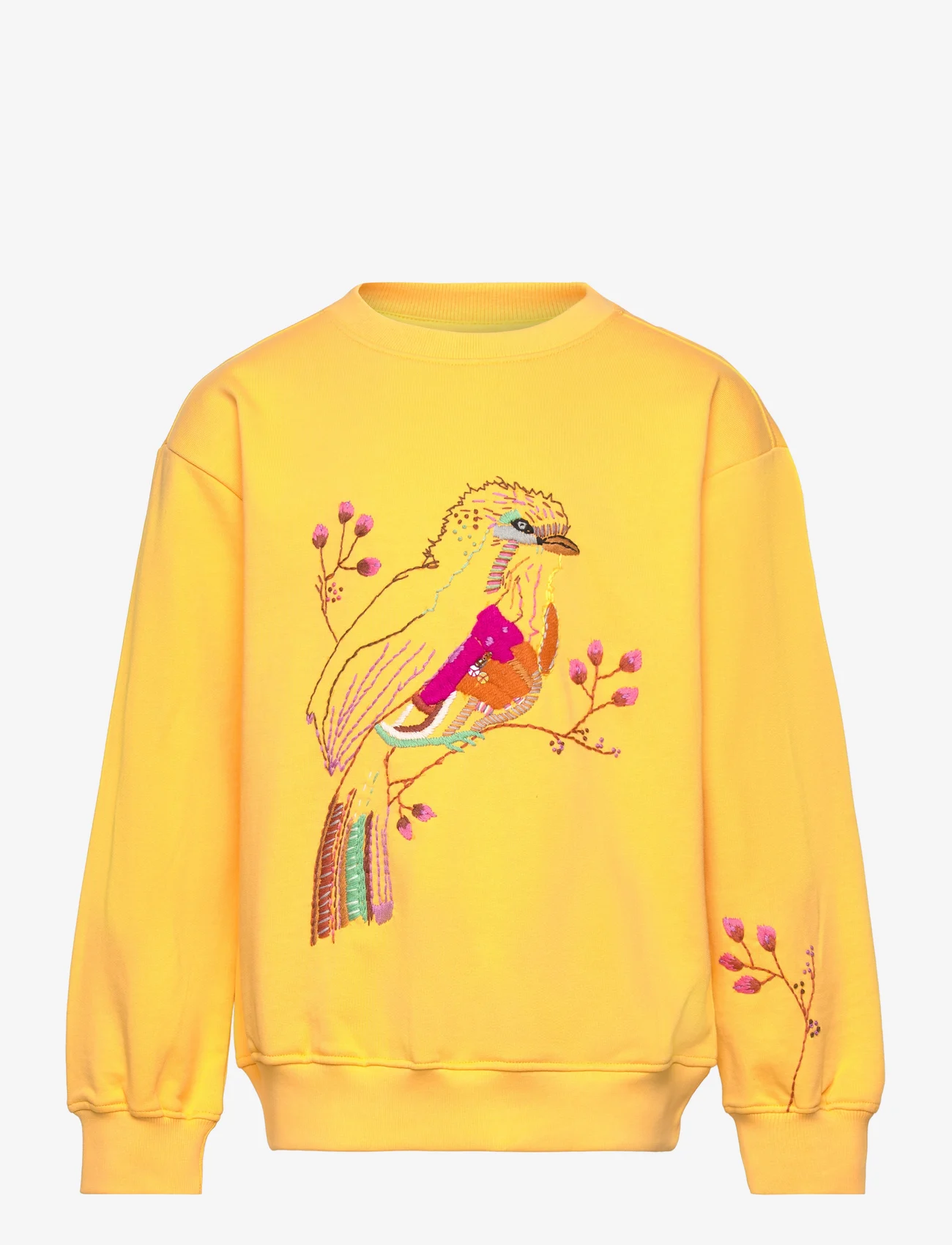 Soft Gallery - SGEllesse Little Bird Sweatshirt - svetarit - amber yellow - 0