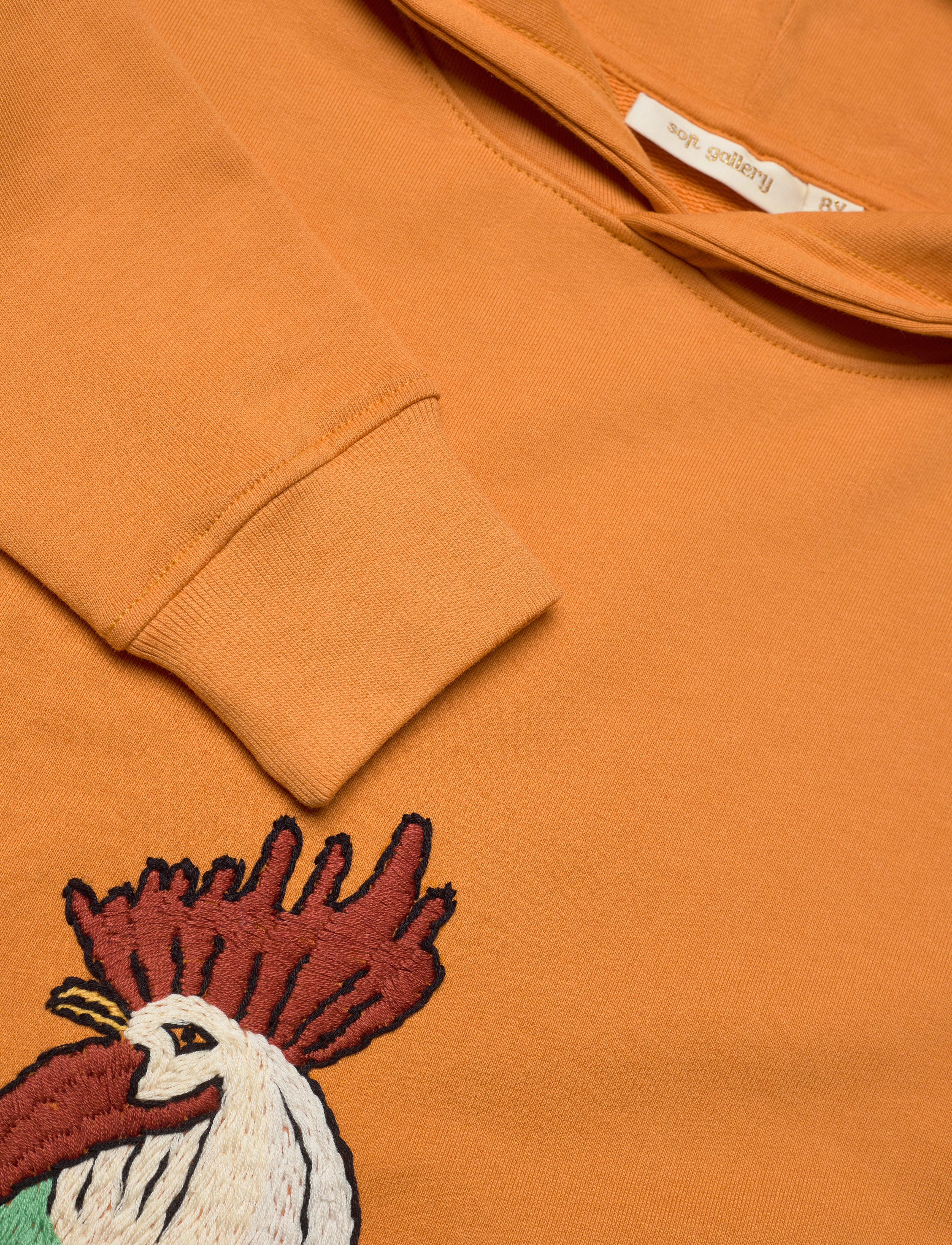 Soft Gallery - SGBowie Rooster Hoodie - yam - 2