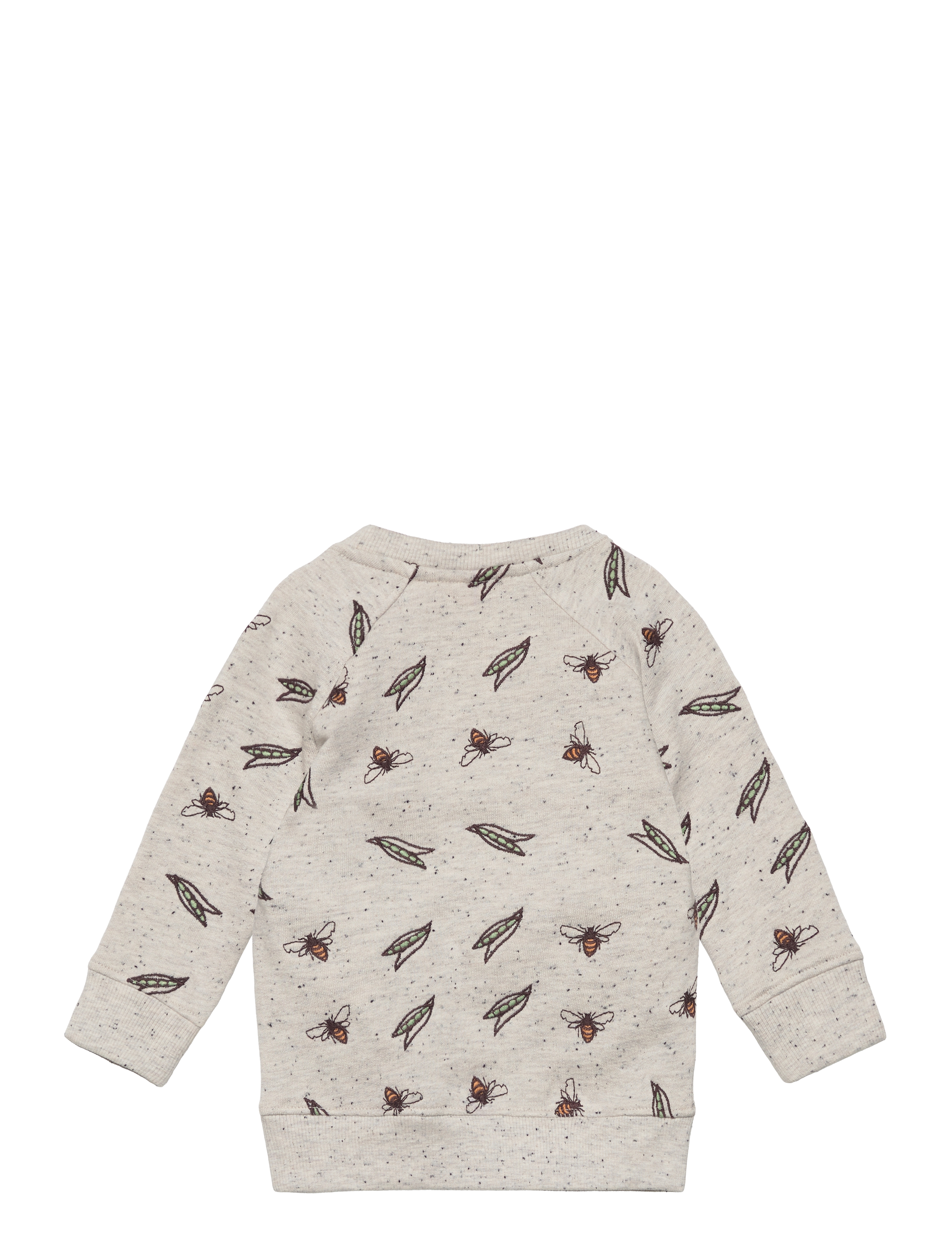 Soft Gallery - SGAlexi Bees And Peas Sweatshirt - 900 light grey melange - 1