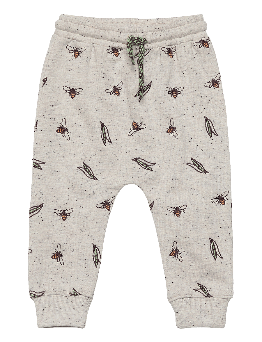 Soft Gallery - SGMeo Bees And Peas Pants - 900 light grey melange - 0