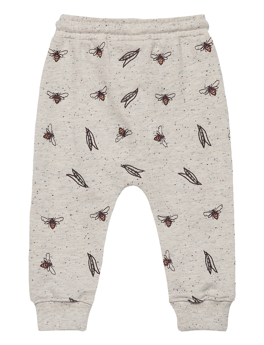 Soft Gallery - SGMeo Bees And Peas Pants - 900 light grey melange - 1