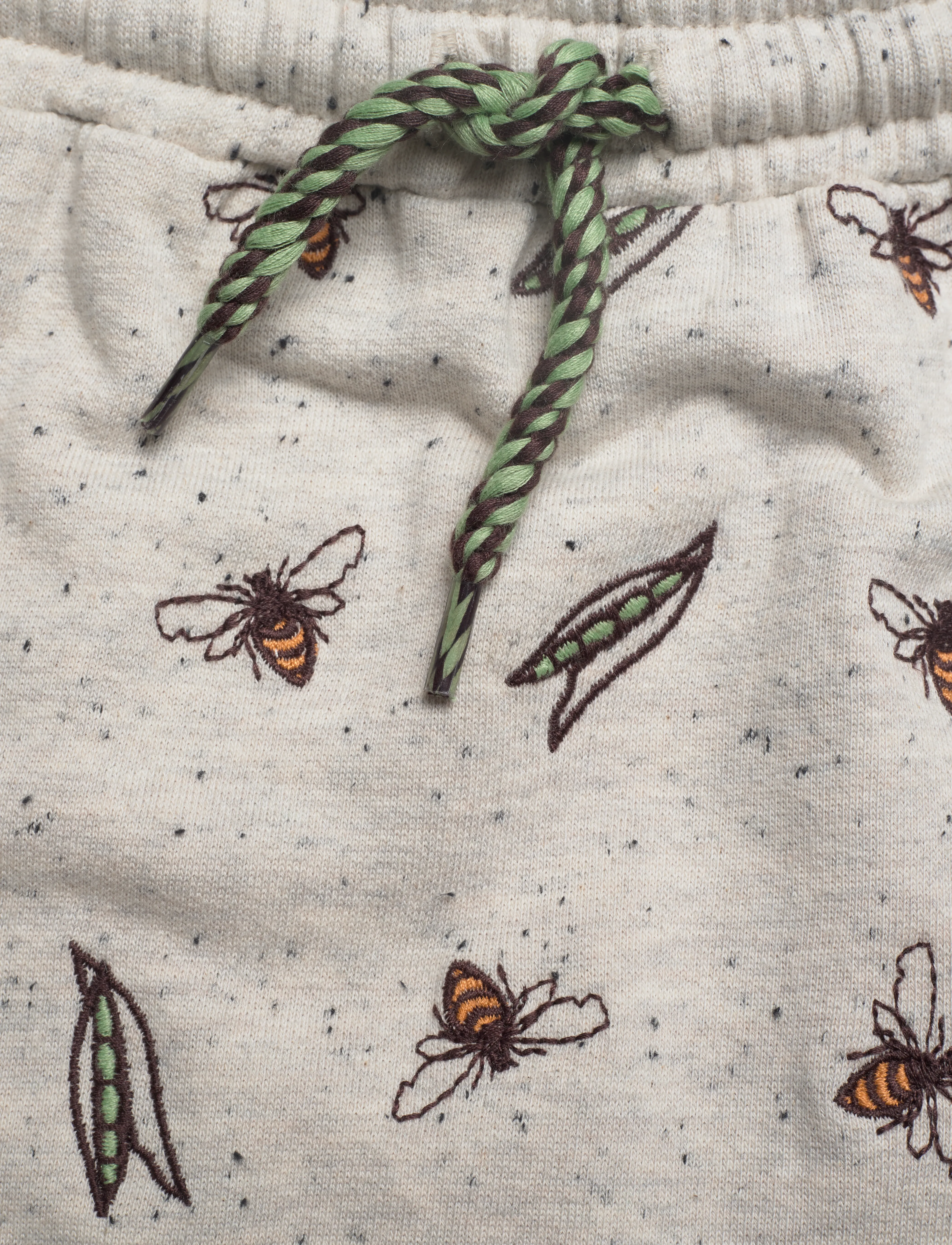 Soft Gallery - SGMeo Bees And Peas Pants - 900 light grey melange - 2