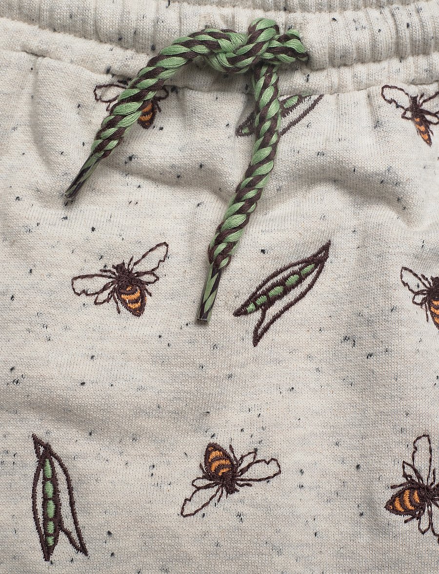 Soft Gallery - SGMeo Bees And Peas Pants - 900 light grey melange - 2