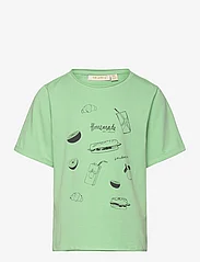 Soft Gallery - SGJaden Slouchy ss tee - short-sleeved t-shirts - quiet green - 0