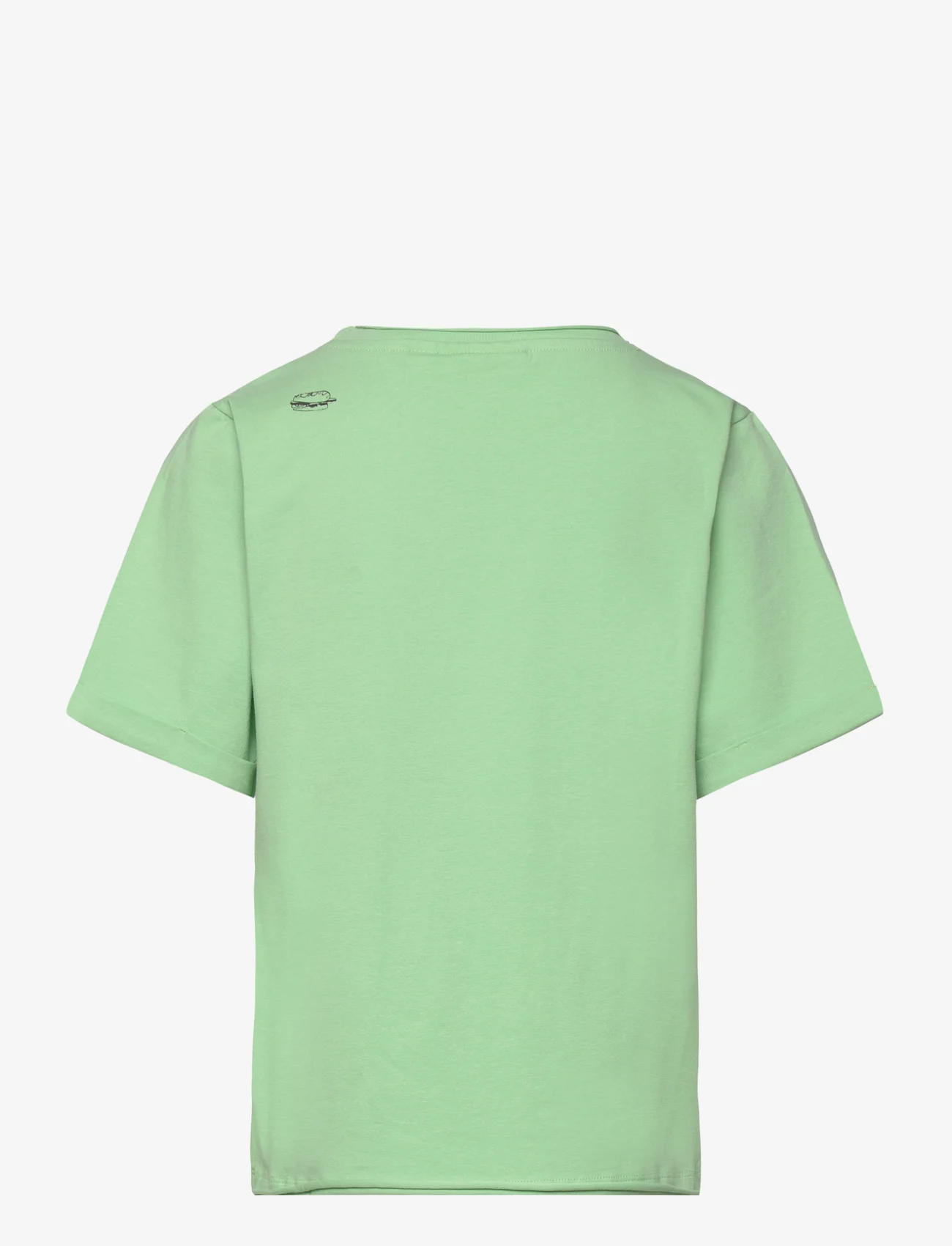 Soft Gallery - SGJaden Slouchy ss tee - short-sleeved t-shirts - quiet green - 1