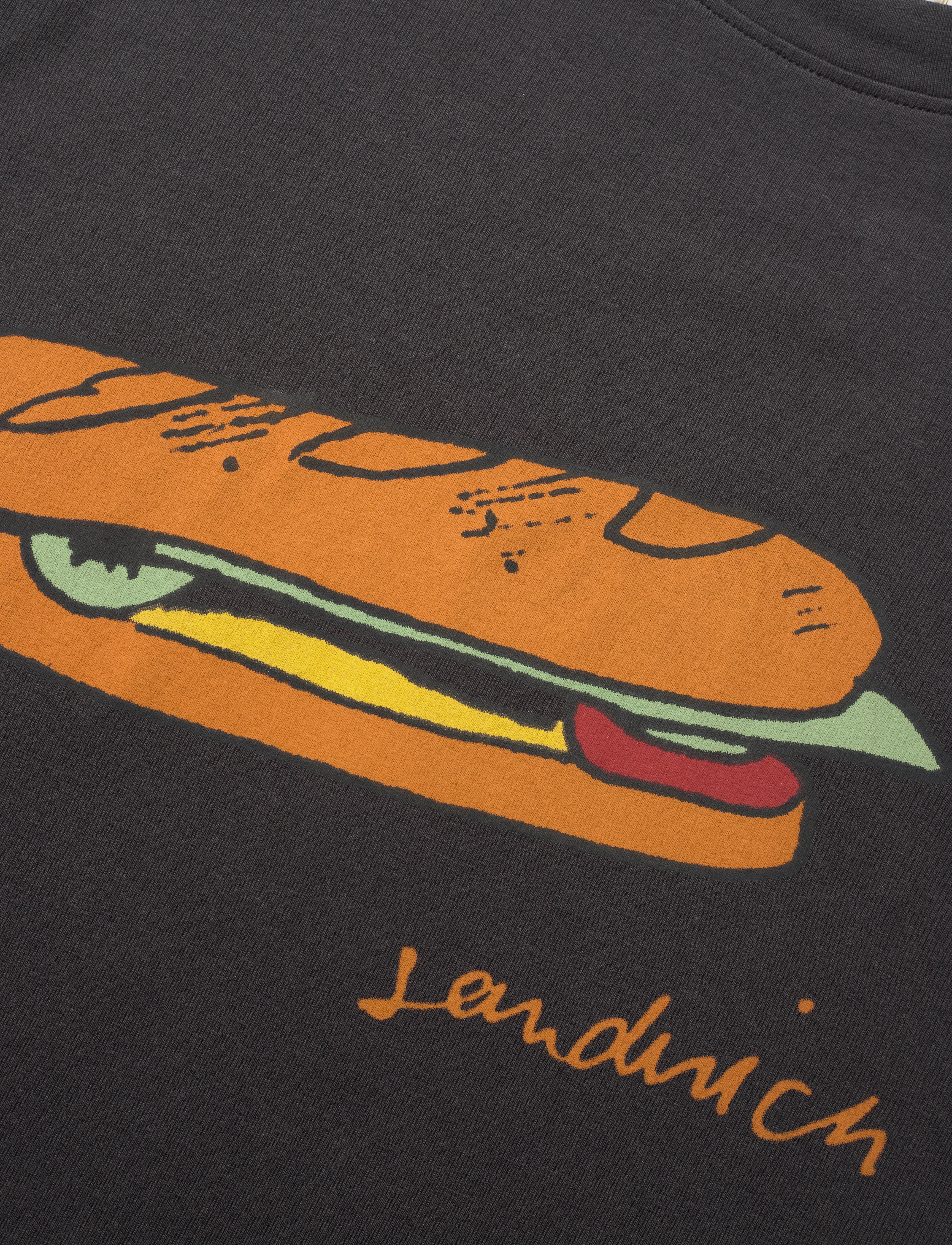 Soft Gallery - SGJi Sandwich LS tee - phantom - 2