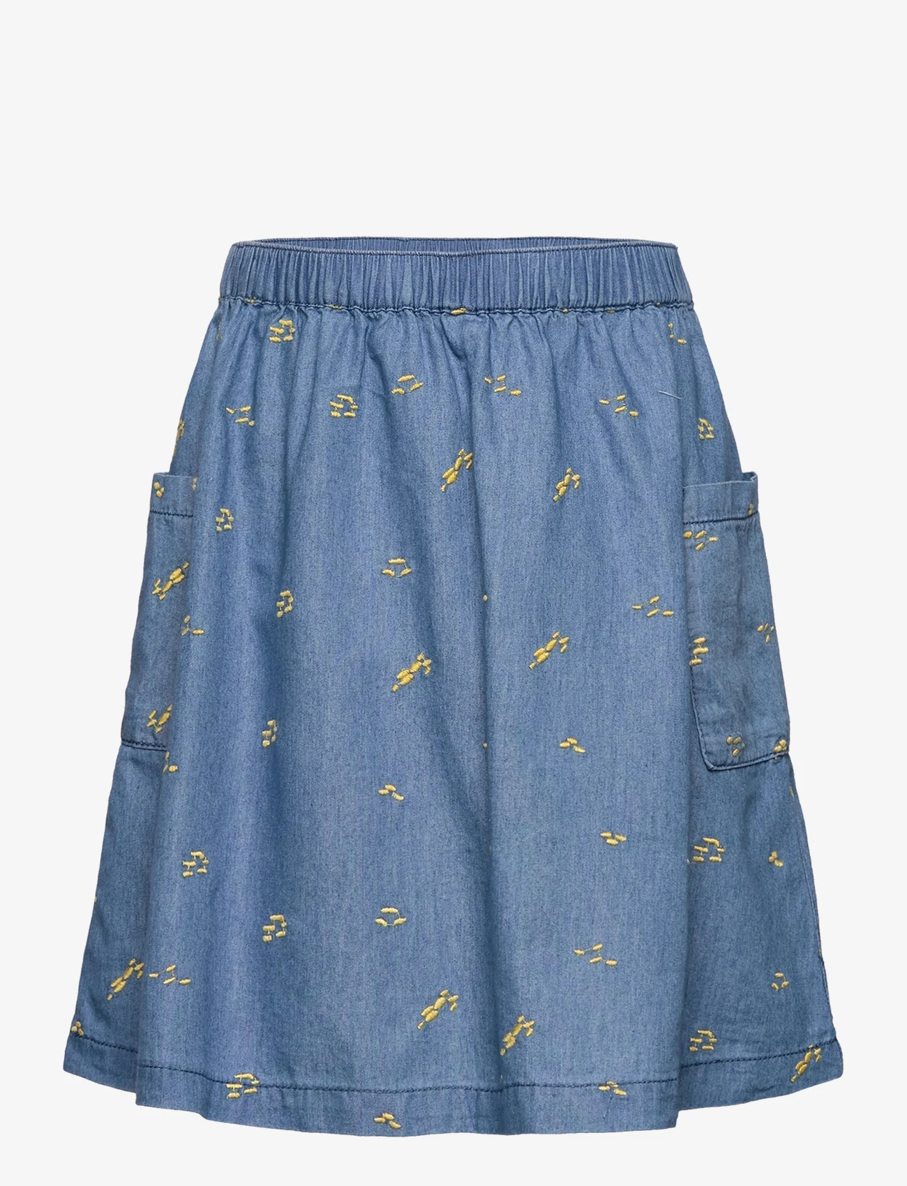 Soft Gallery - SGDizzy Chambray Skirt - korte skjørt - blue denim - 0