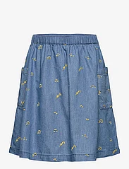 Soft Gallery - SGDizzy Chambray Skirt - kurze röcke - blue denim - 0