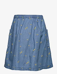 Soft Gallery - SGDizzy Chambray Skirt - korte nederdele - blue denim - 1