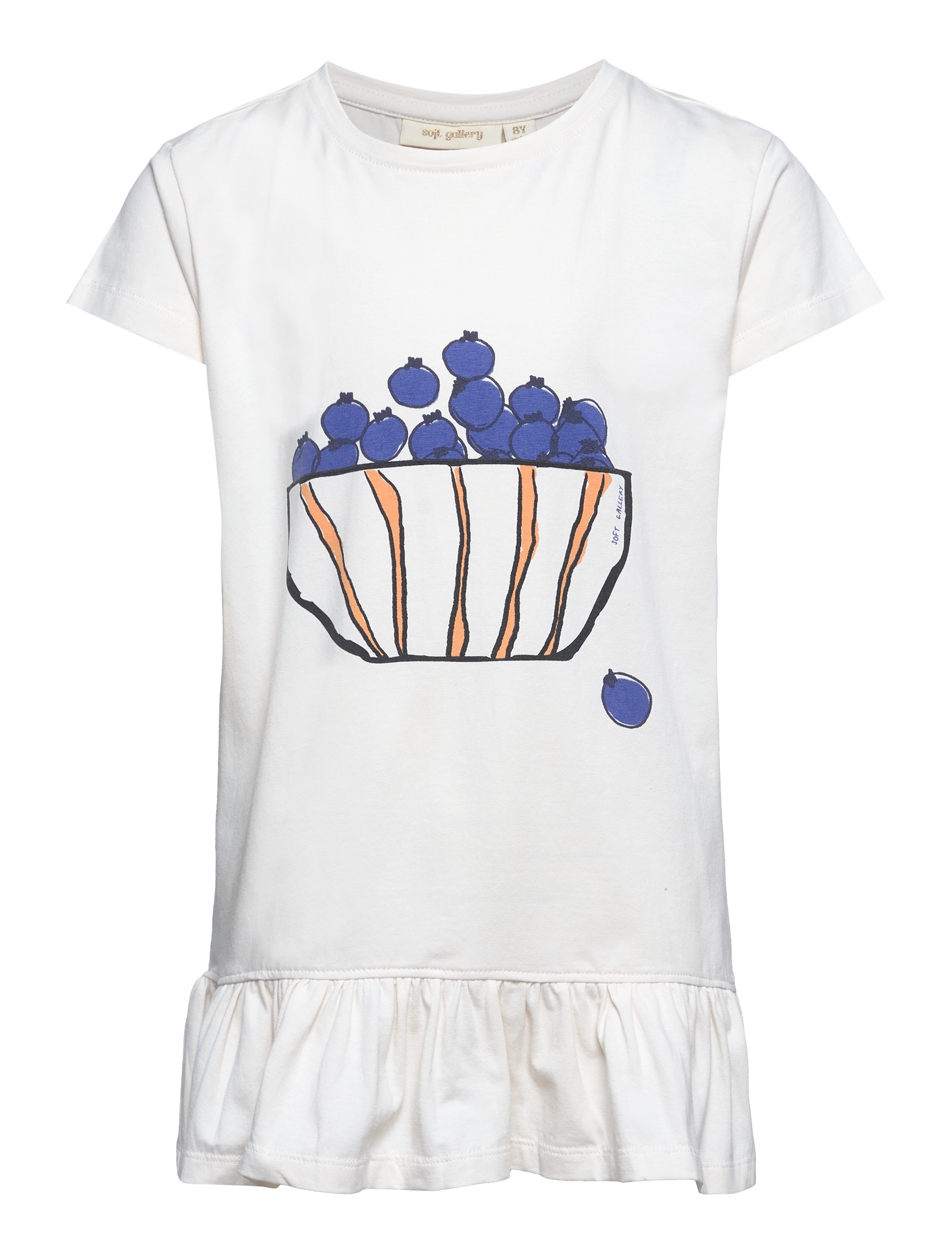 SGJinny Blueberries SS Tee - GARDENIA