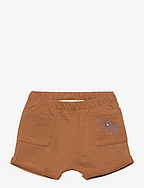 SGFlair Emb Bugs shorts - BROWN SUGAR