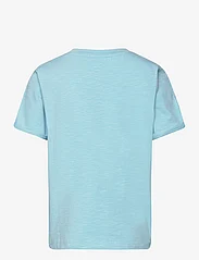 Soft Gallery - SGJaden Cloud ss tee - kortærmede t-shirts - sky blue - 1