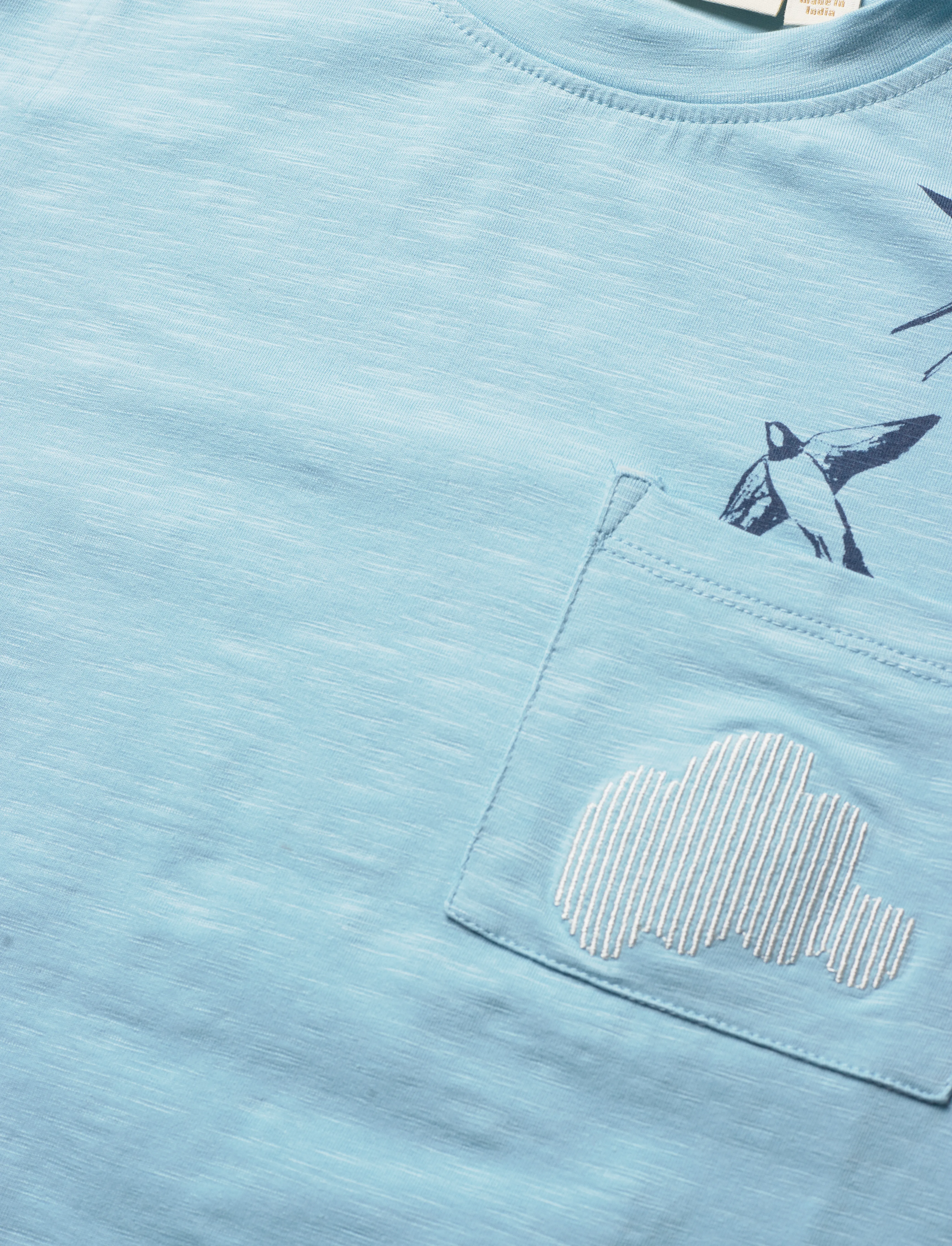 Soft Gallery - SGJaden Cloud ss tee - sky blue - 2