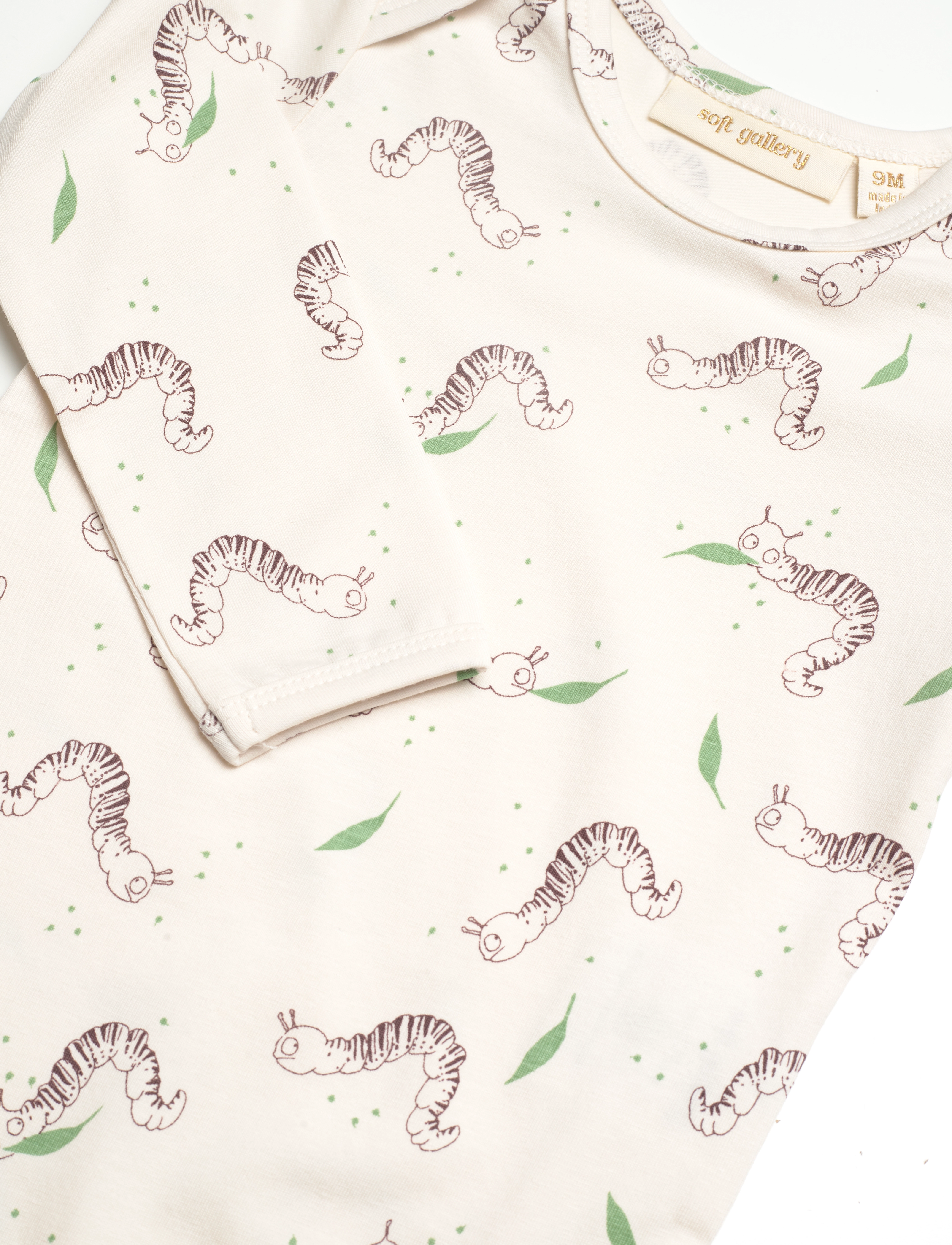 Soft Gallery - SGBob Worms LS body - gardenia - 2