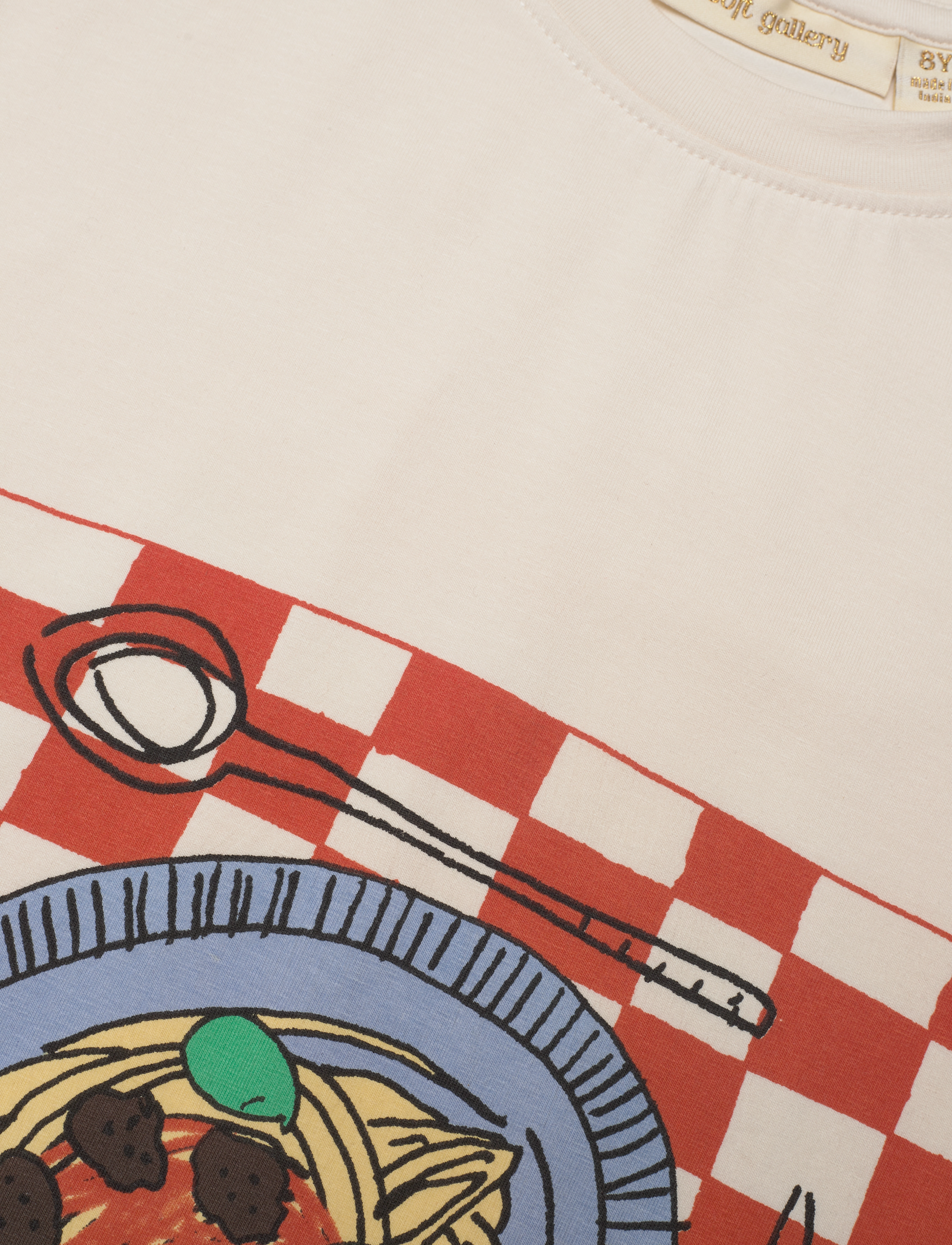 Soft Gallery - SGJaden Picnic ss tee - gardenia - 2