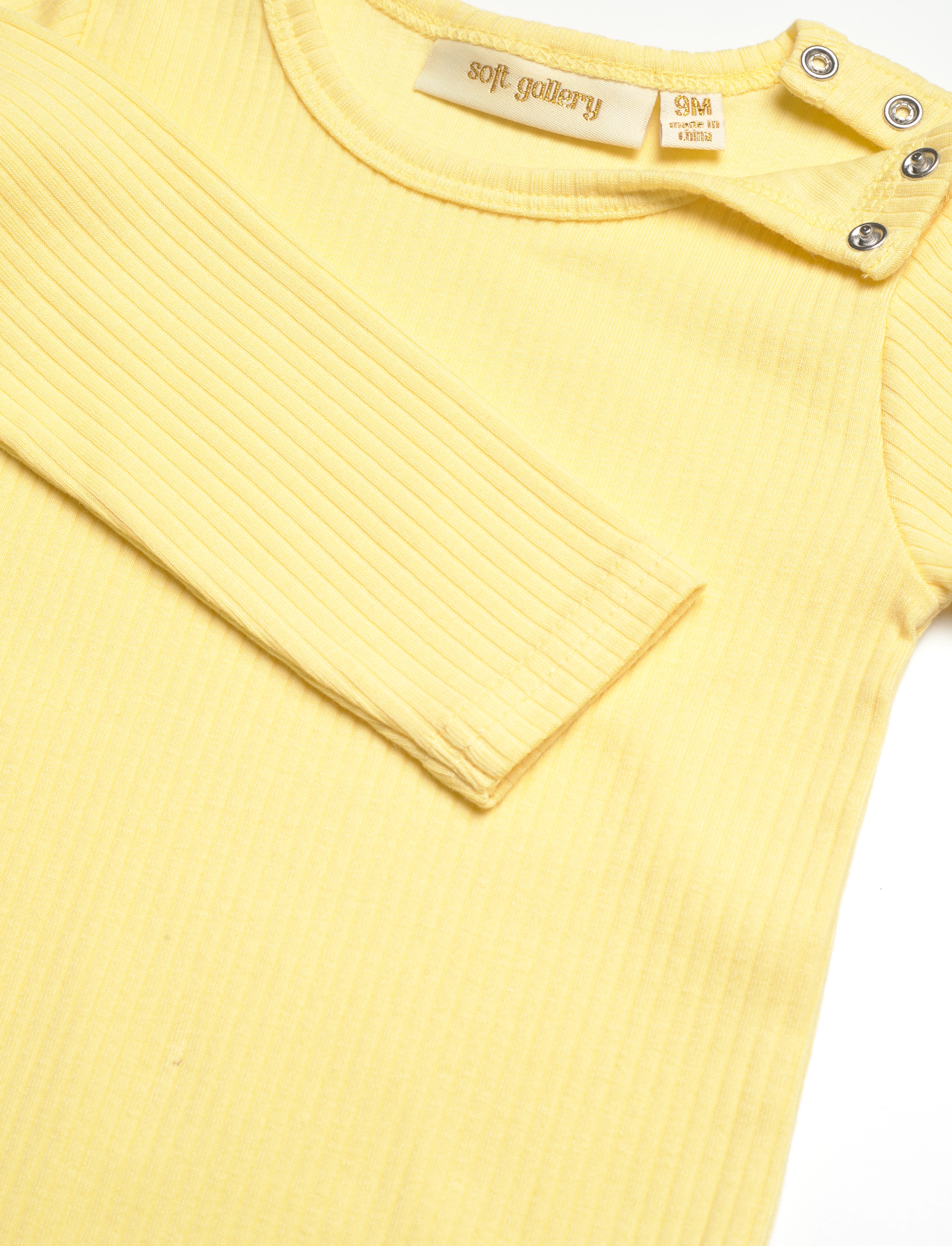 Soft Gallery - SGGalileo Wide Rib LS body - popcorn - 2
