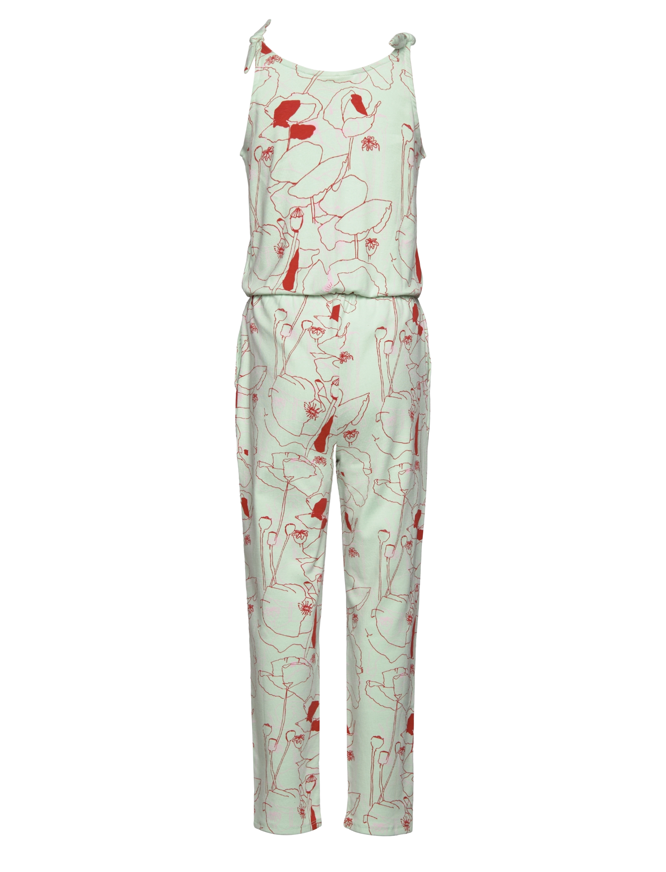 Soft Gallery - SGDeborah Poppy sl jumpsuit - vaikams - misty jade - 1
