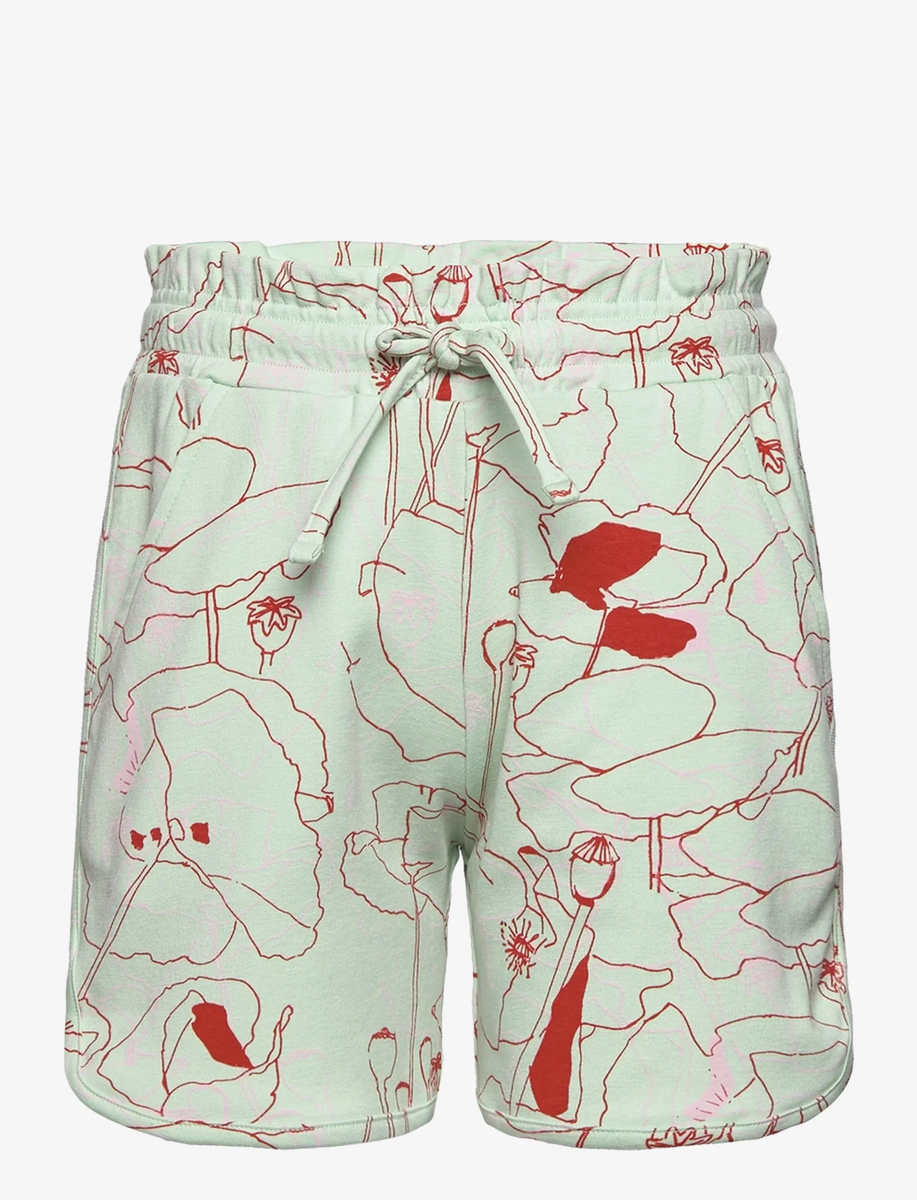 Soft Gallery - SGCera Poppy shorts - lühikesed dressipüksid - misty jade - 0