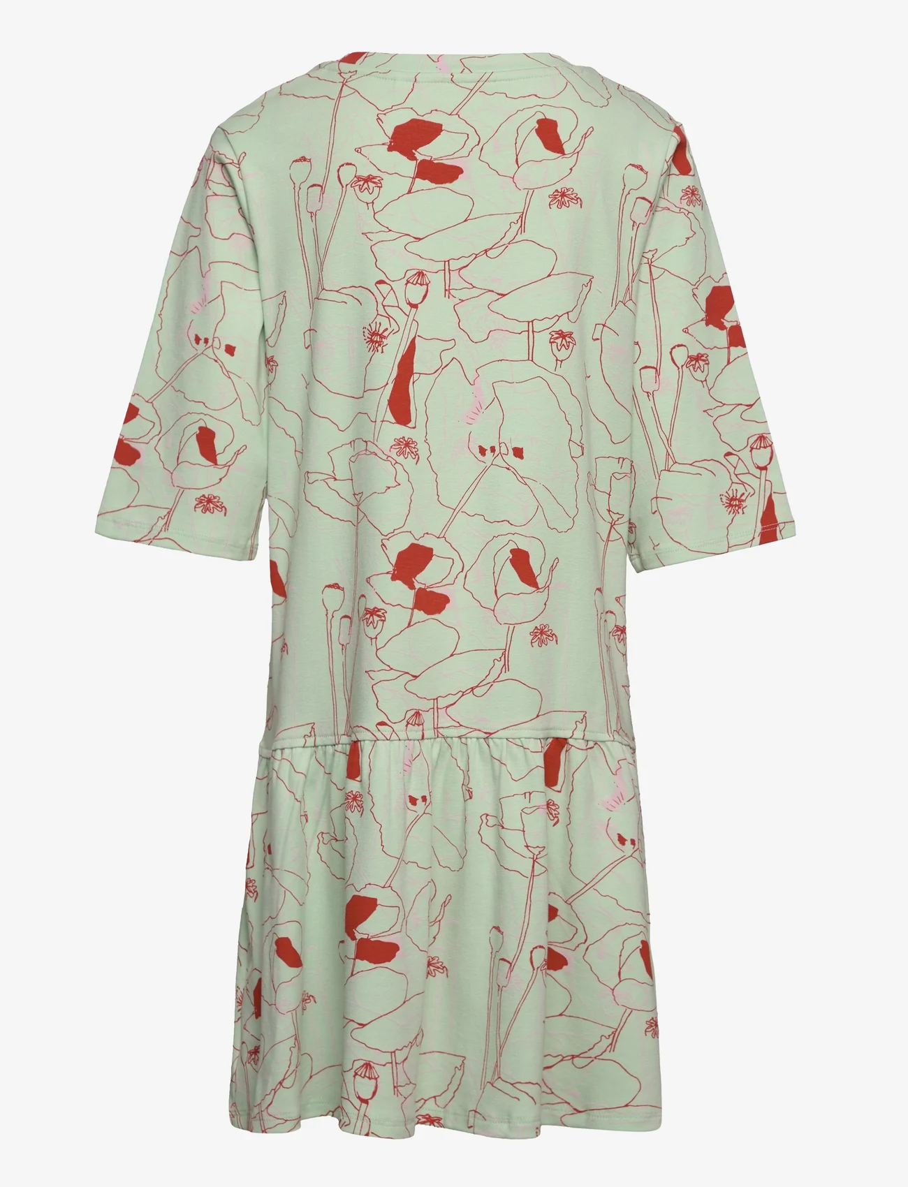 Soft Gallery - SGLinny Poppy SS Dress - sukienki codzienne z krótkim rękawem - misty jade - 1