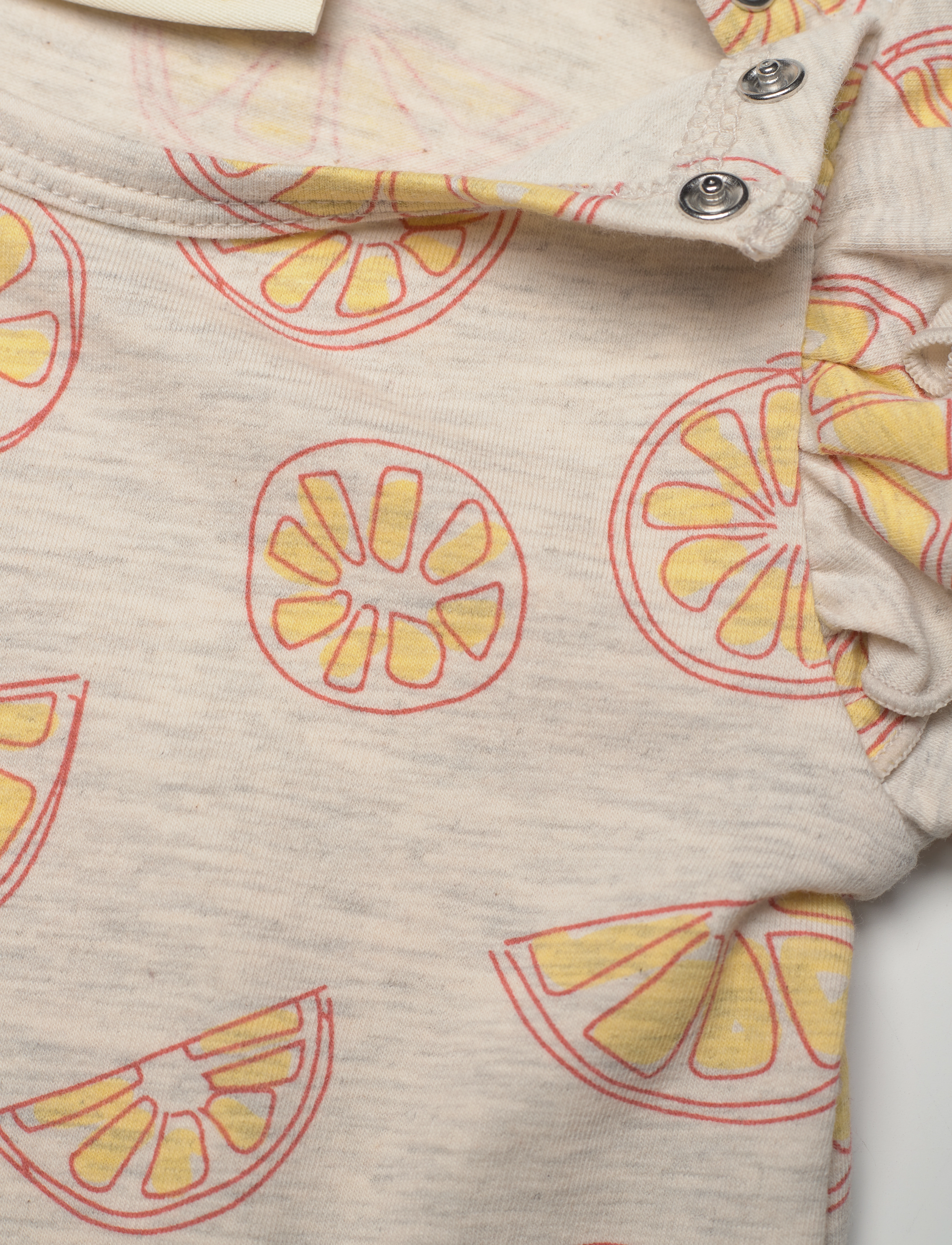 Soft Gallery - SGFifi Oranges LS body - light grey melange - 2