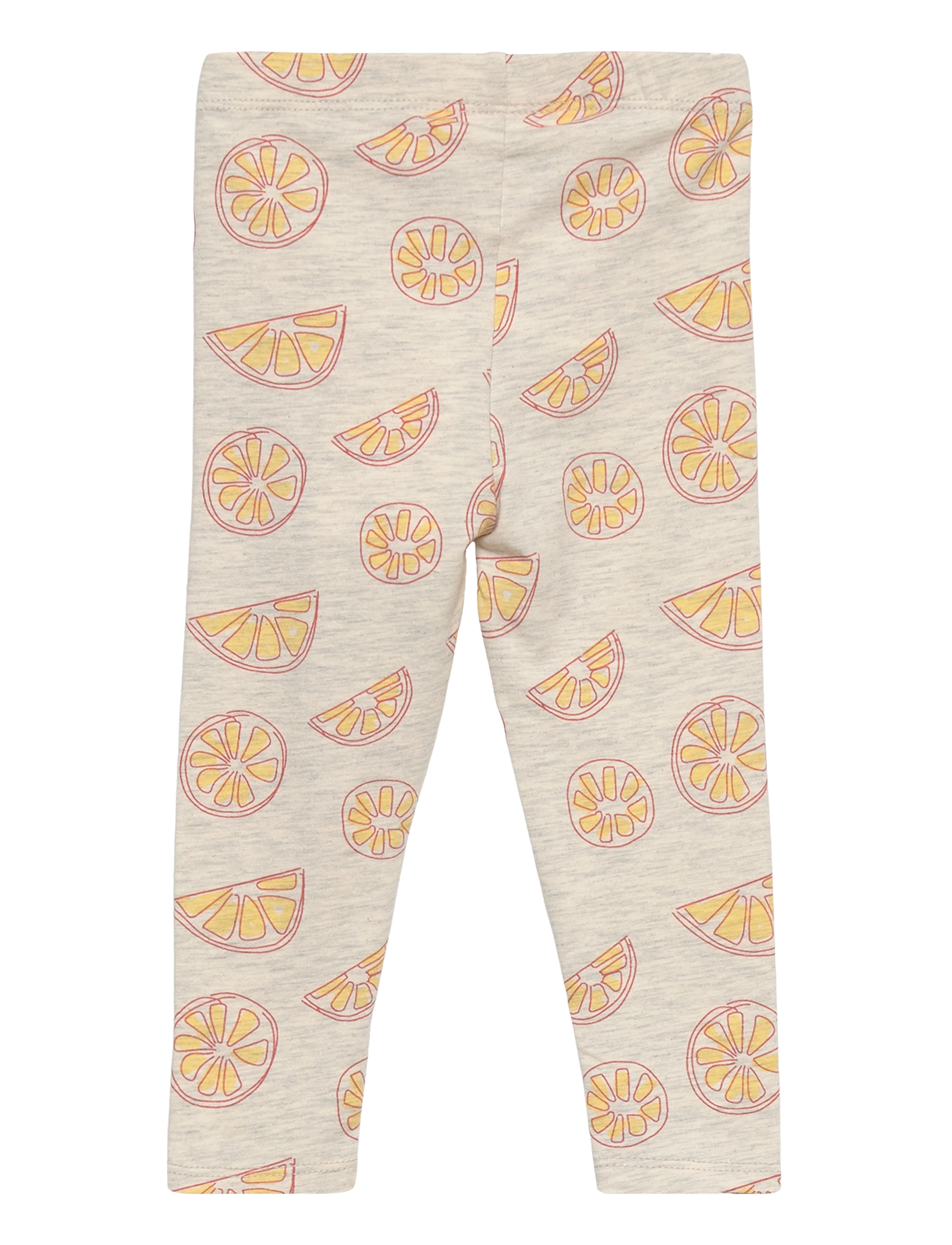 Soft Gallery - SGBaby Paula Oranges Leggings - light grey melange - 1