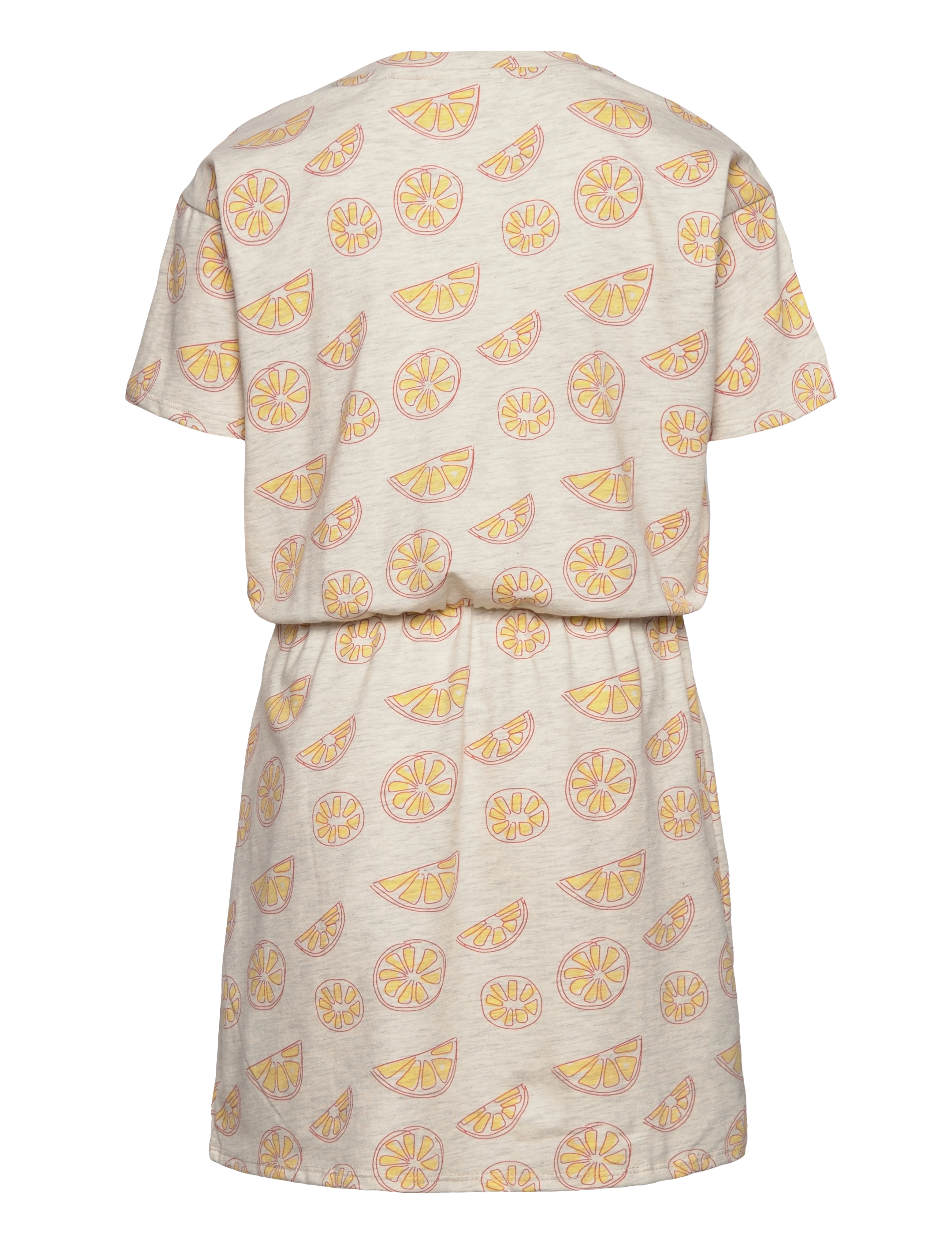 Soft Gallery - SGDelina Oranges SS Dress - light grey melange - 1